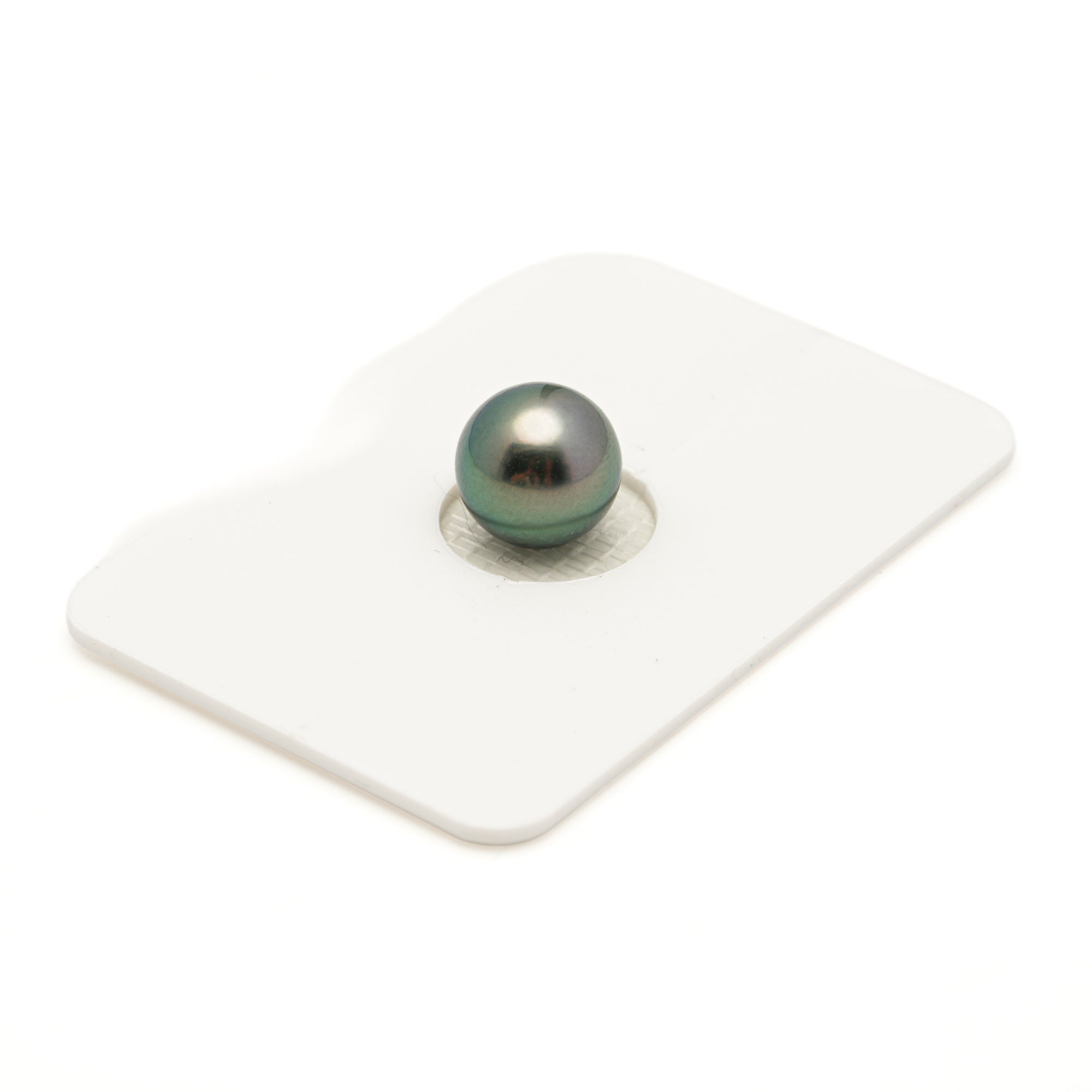 1pcs "High Luster" Peacock 9.4mm - SR AAA/AA Quality Tahitian Pearl Single LP2578 LP3