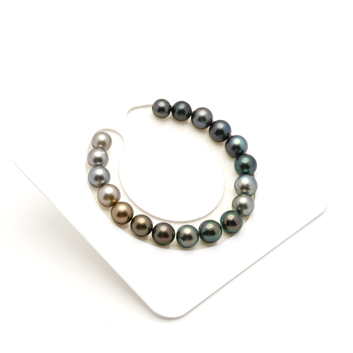 18pcs Multicolor 8-9mm - RSR AAA/AA Quality Tahitian Pearl Bracelet BR2551 LP5