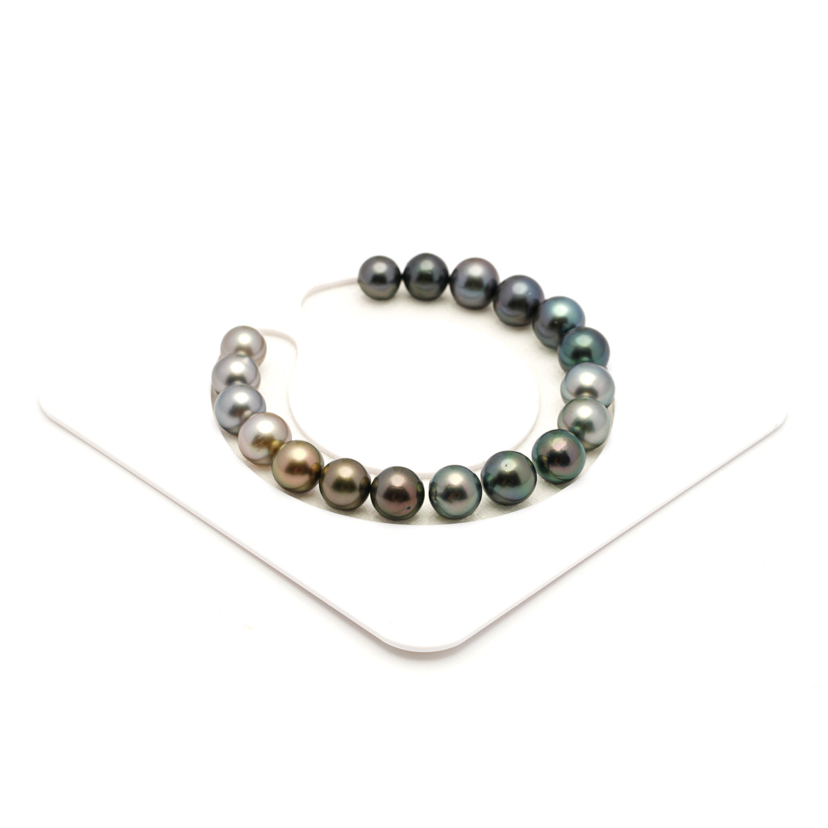 18pcs Multicolor 8-9mm - RSR AAA/AA Quality Tahitian Pearl Bracelet BR2551 LP5