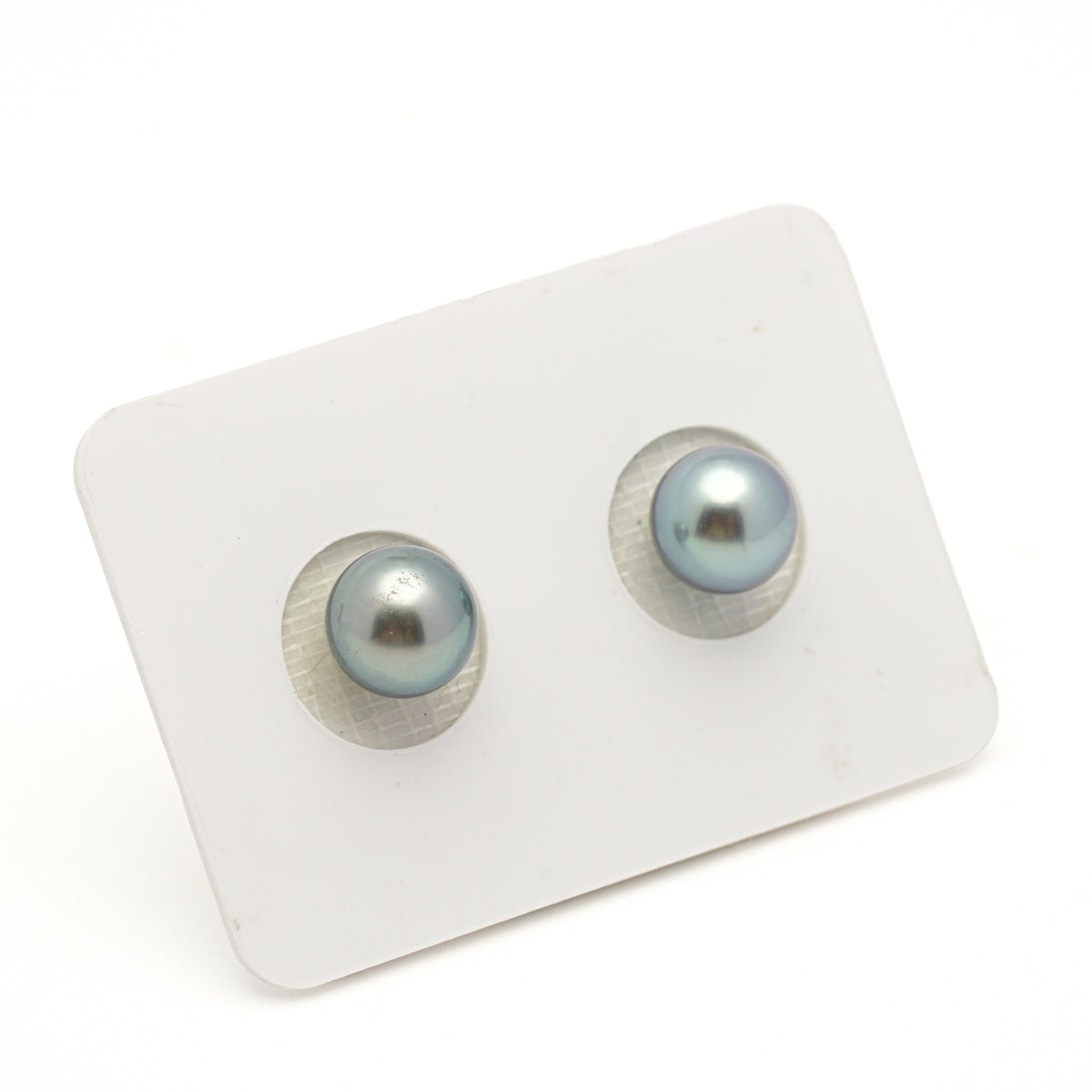 2pcs Blue 8.4-8.5mm - RSR AAA Quality Tahitian Pearl Pair ER1985 LP5