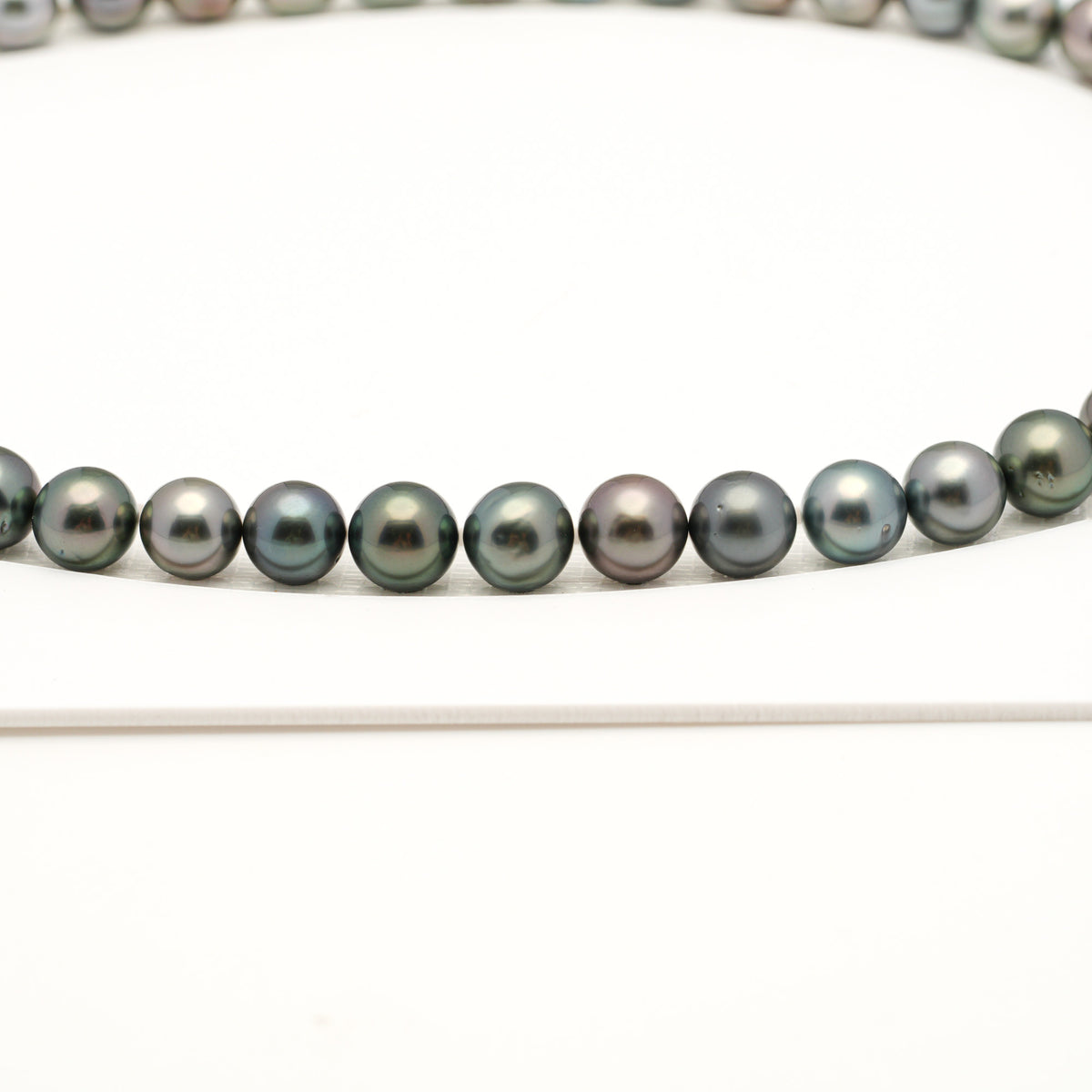 48pcs Multicolor 8-9mm - SR AAA/AA Quality Tahitian Pearl Necklace NL1800 LP5