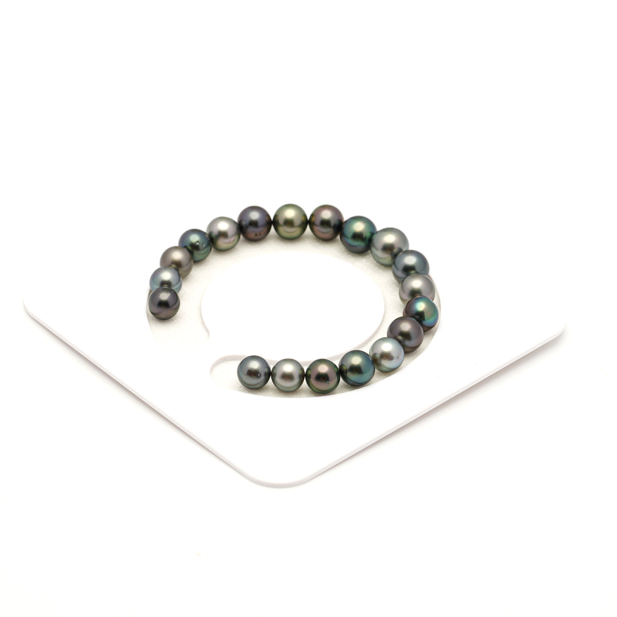 19pcs Multicolor 8-9mm - SR/NR AAA/AA Quality Tahitian Pearl Bracelet BR2556 LP5