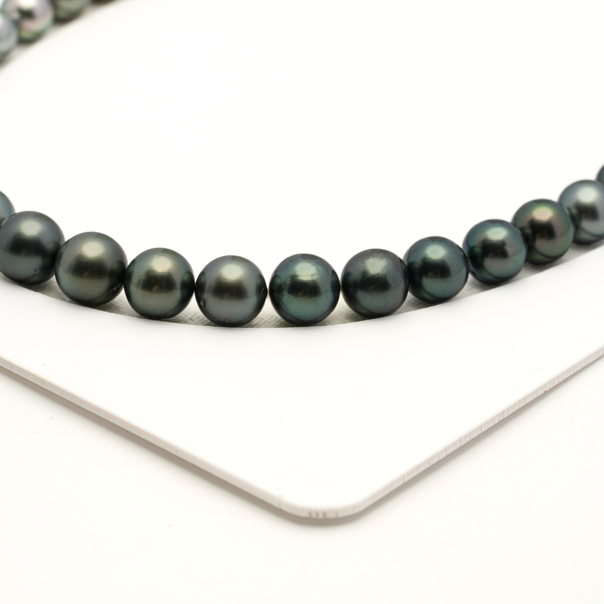 45pcs Multicolor 8-10mm - SR/NR AAA/AA Quality Tahitian Pearl Necklace NL1802 LP5