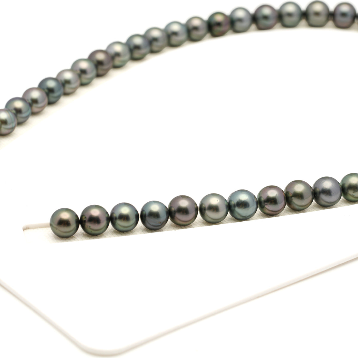 49pcs Multicolor 8-10mm - SR AAA/AA Quality Tahitian Pearl Necklace NL1805 LP5