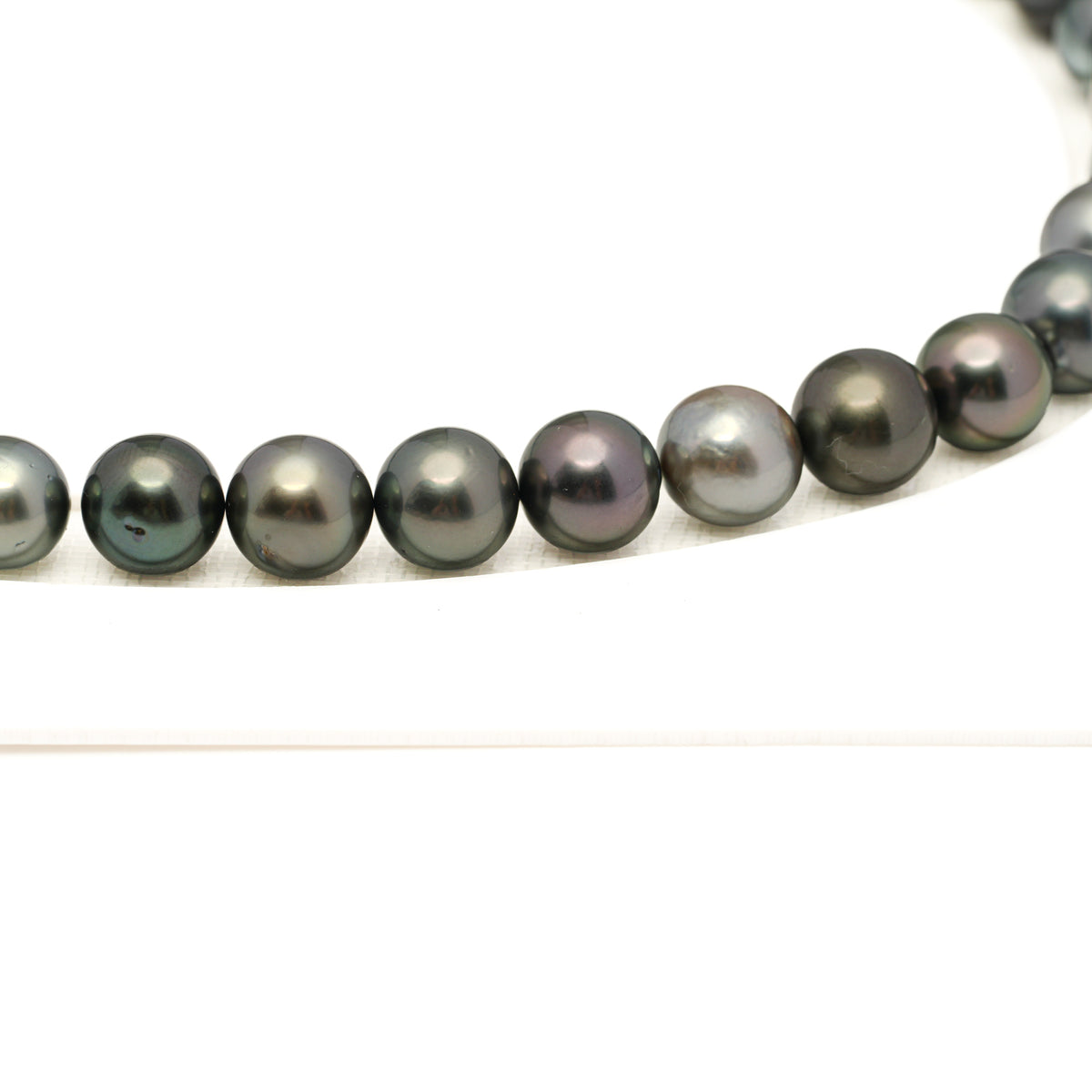 41pcs Multicolor 9-11mm - SR/NR AAA/AA Quality Tahitian Pearl Necklace NL1804 LP5