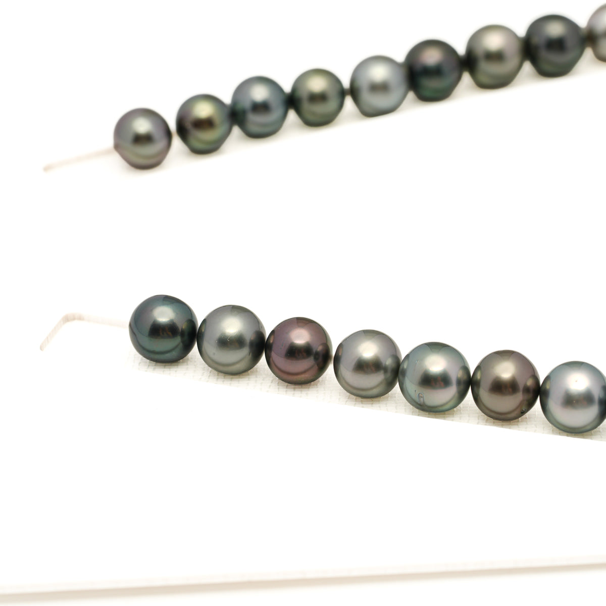 41pcs Multicolor 9-11mm - SR/NR AAA/AA Quality Tahitian Pearl Necklace NL1804 LP5