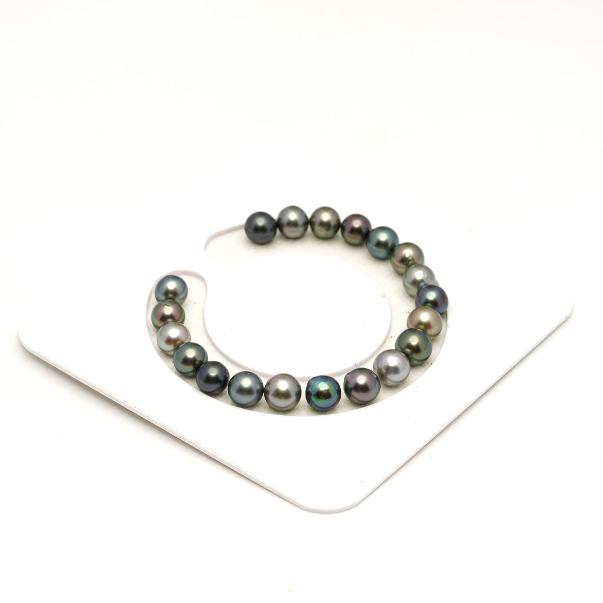 20pcs Multicolor 8mm - SR/NR AAA/AA Quality Tahitian Pearl Bracelet BR2553 LP5