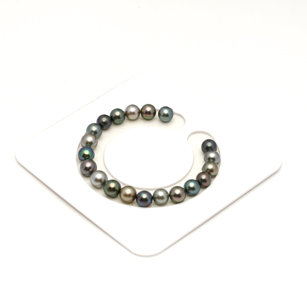 20pcs Multicolor 8mm - SR/NR AAA/AA Quality Tahitian Pearl Bracelet BR2553 LP5