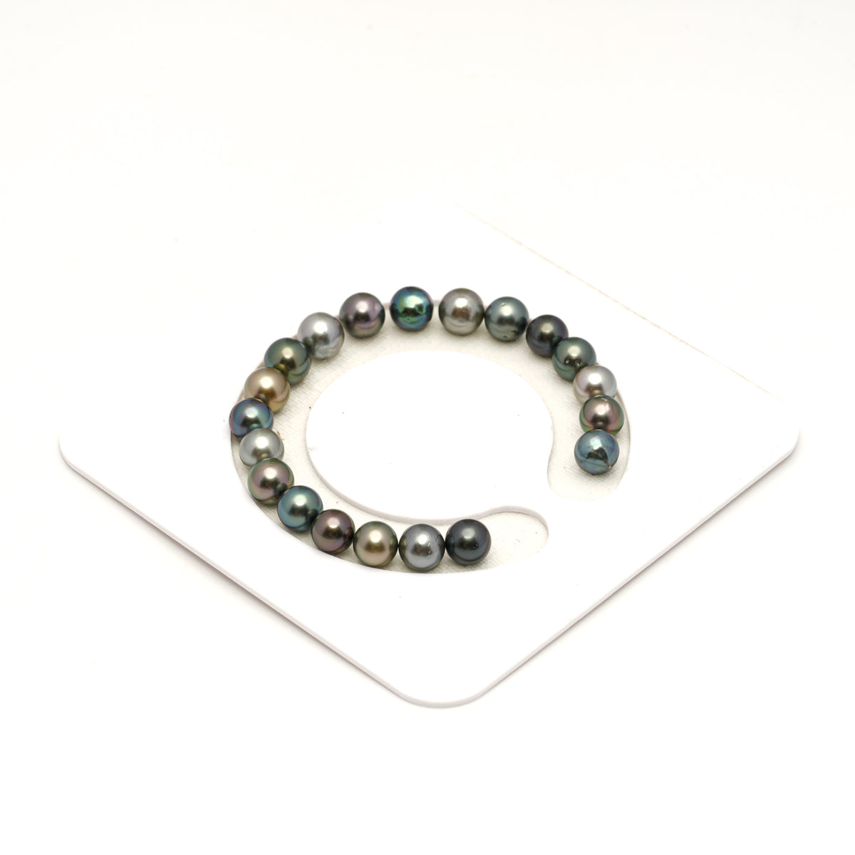 20pcs Multicolor 8mm - SR/NR AAA/AA Quality Tahitian Pearl Bracelet BR2553 LP5