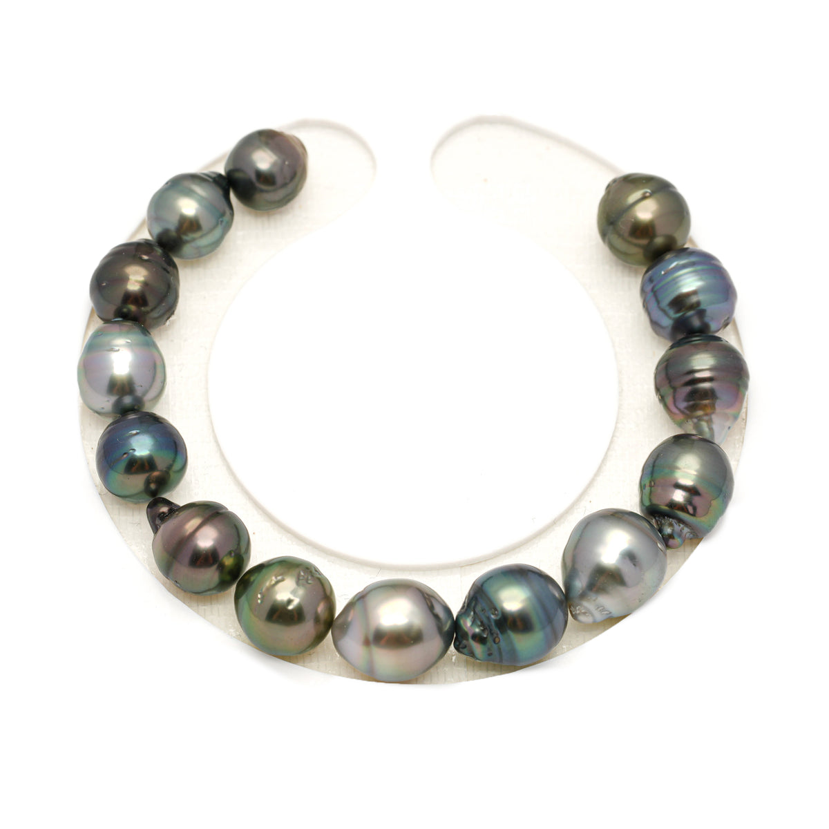 14pcs Multicolor 9-10mm - SB/CL AAA/AA Quality Tahitian Pearl Bracelet BR2538 LP5