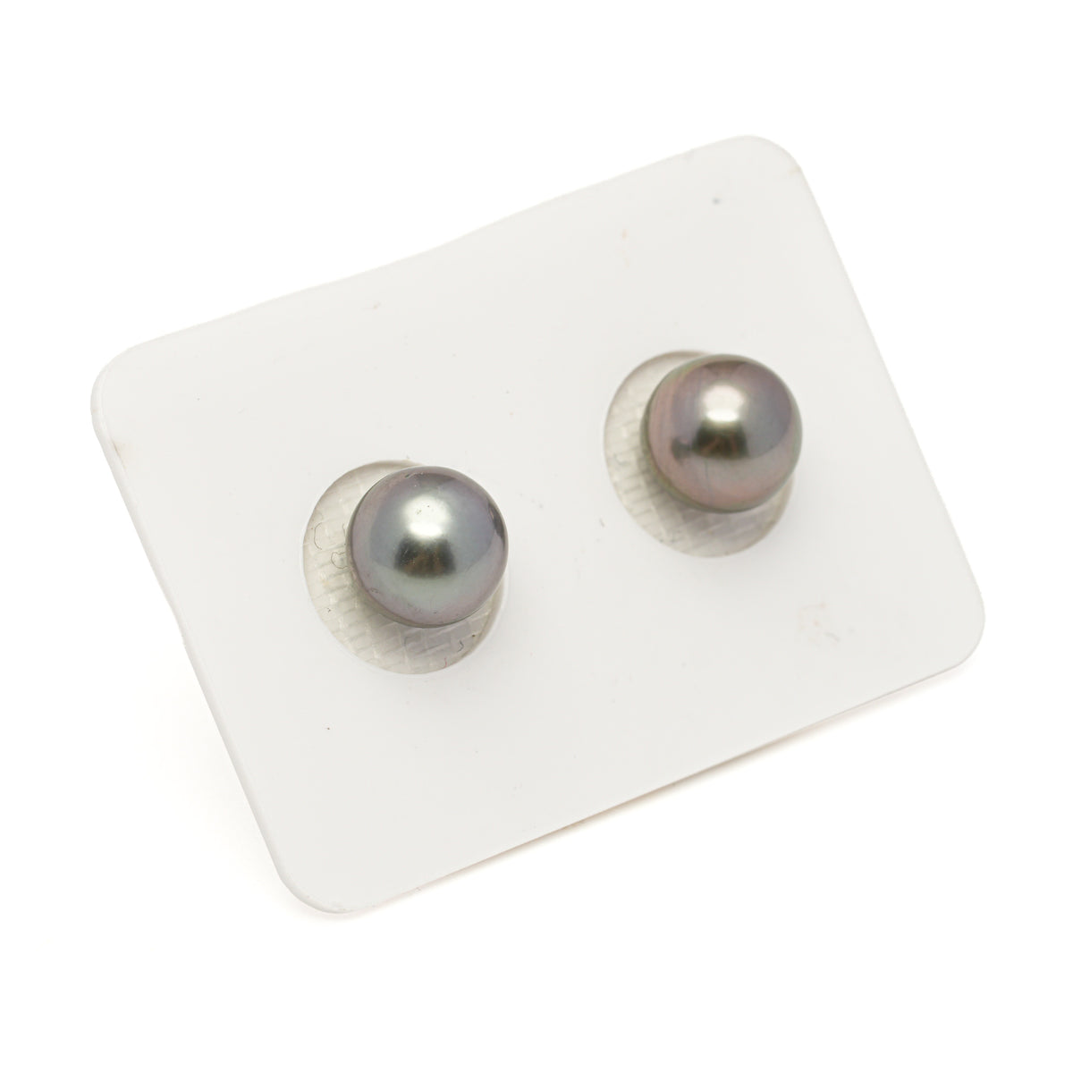 2pcs Cherry 9.1-9.2mm - SR AAA Quality Tahitian Pearl Pair ER1986 LP5