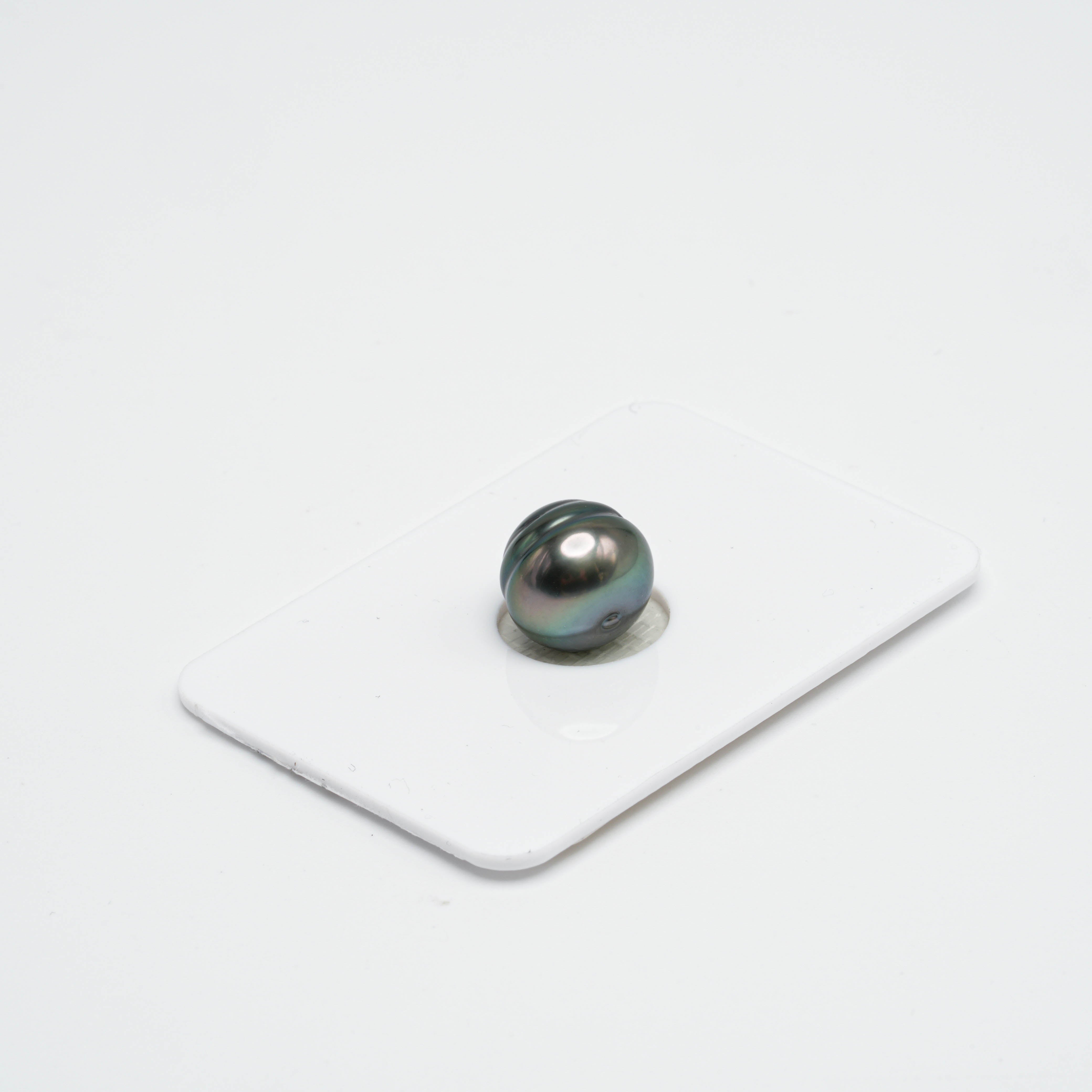 1pcs Green 10.9mm - CL AAA/AA Quality Tahitian Pearl Single LP1232
