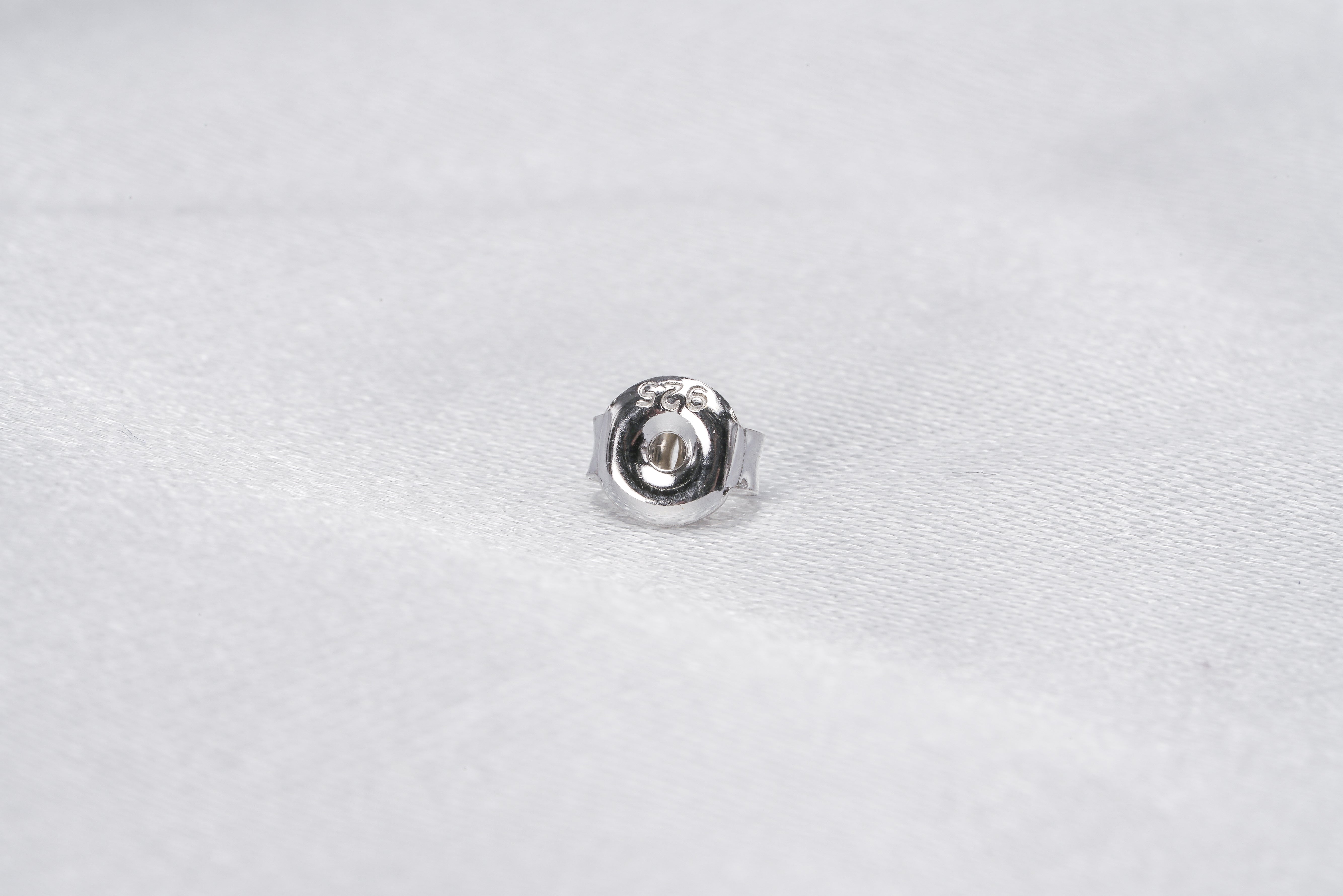 Individual 925 Silver earring clutch - Loose Pearl jewelry wholesale