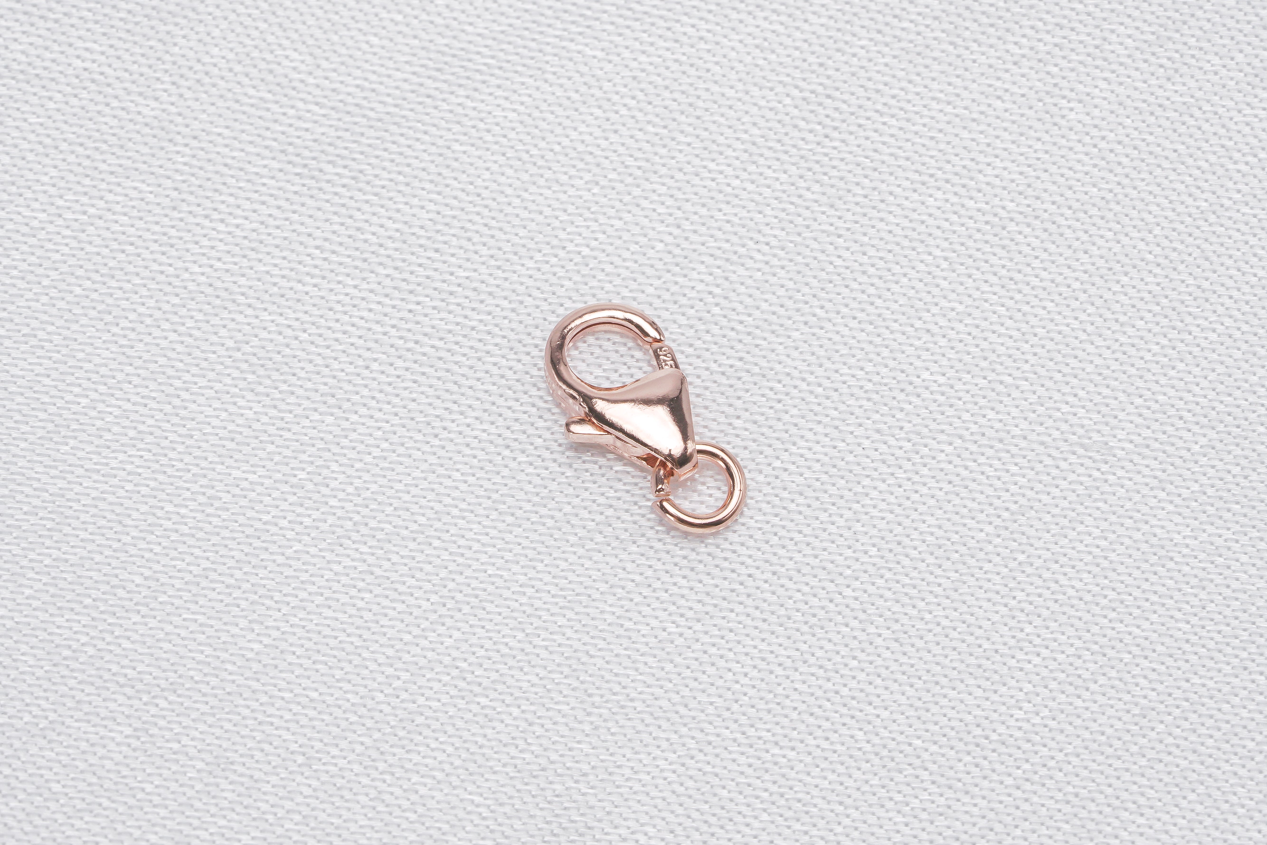 5 pcs Rose Gold Lobster Claps for Bracelet/Necklace Limited - Loose Pearl jewelry wholesale