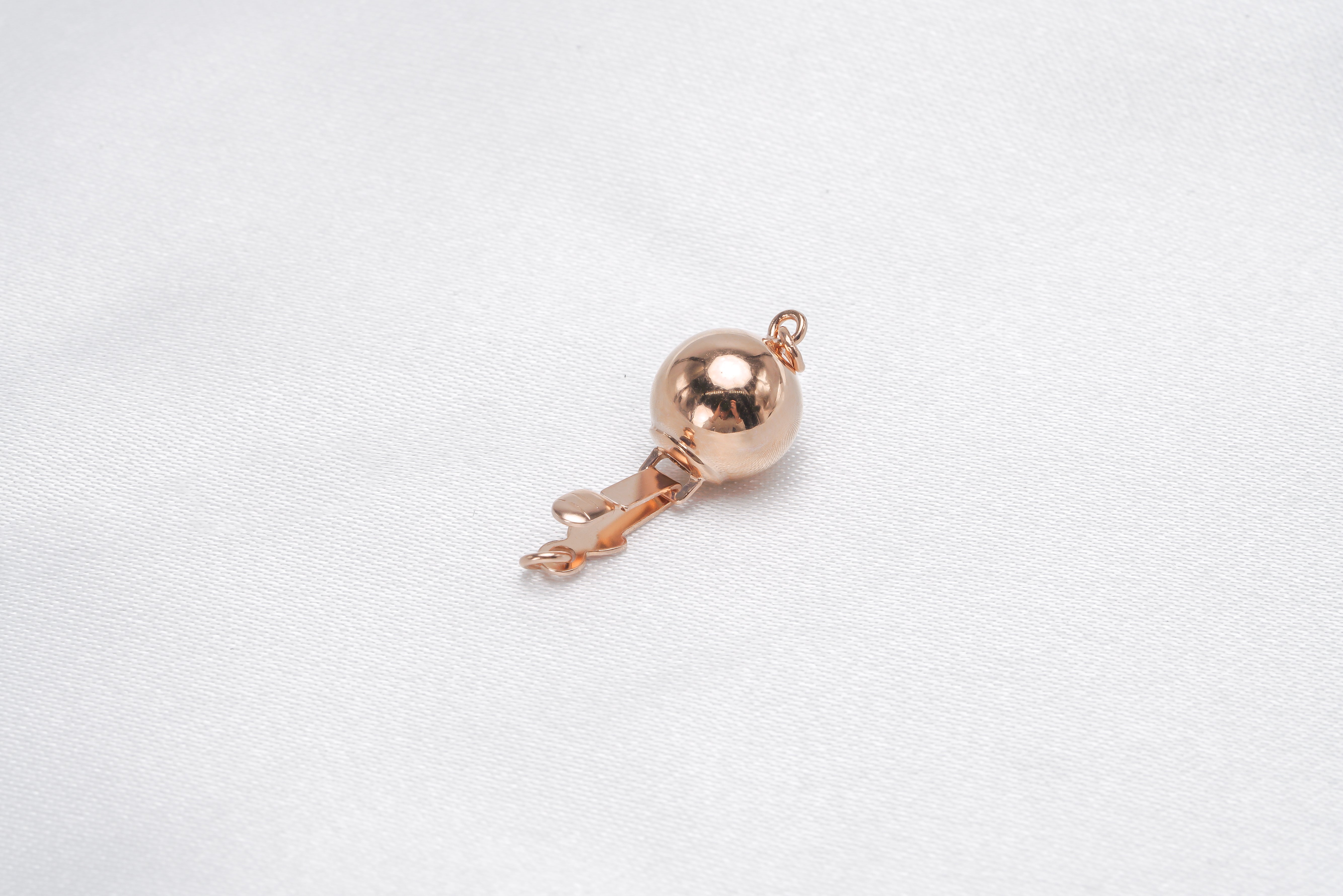 1pcs Rose Gold Ball Claps for Bracelet/Necklace Limited - Loose Pearl jewelry wholesale