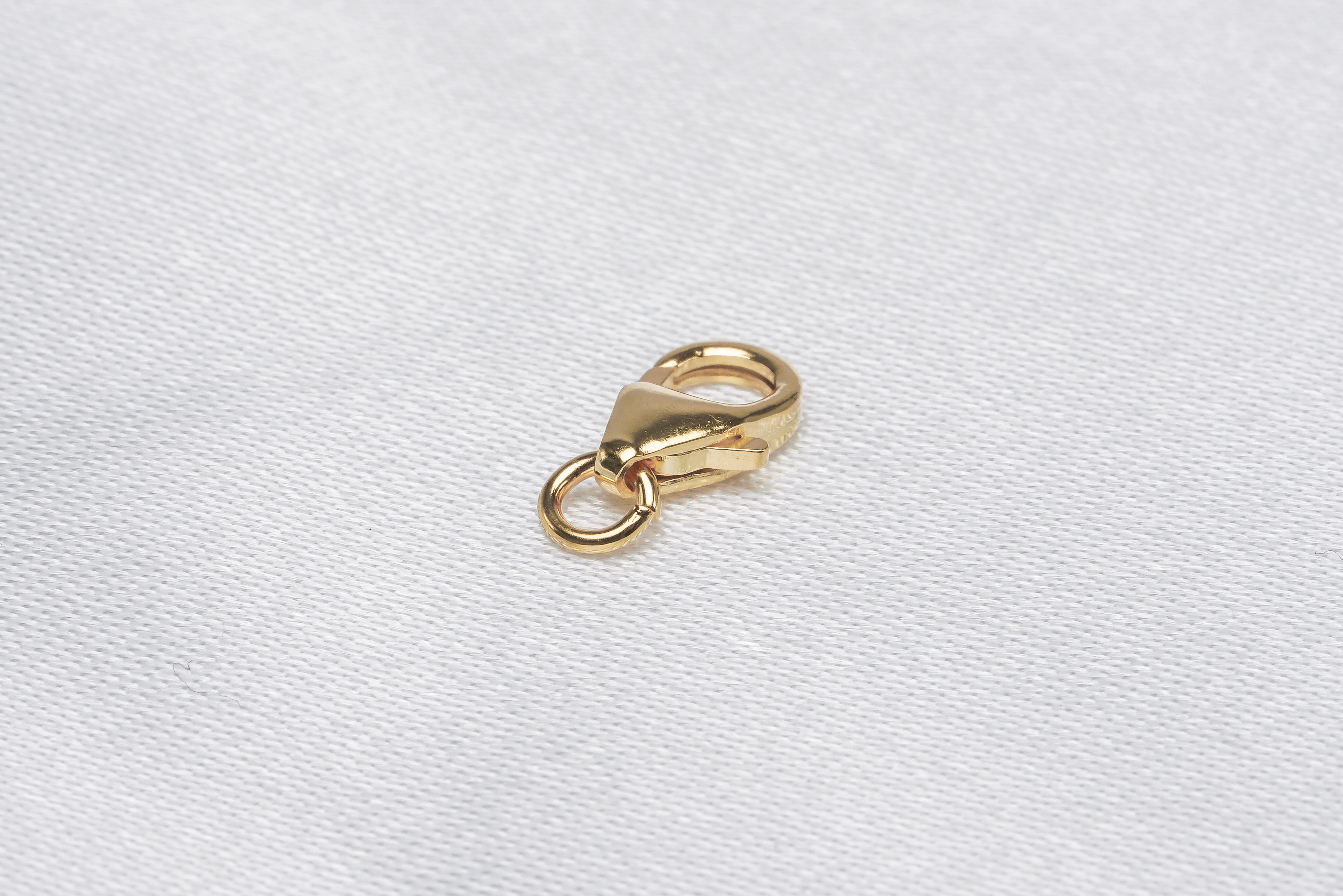 5pcs Lobster Gold Plating claps for Bracelet/Necklace Limited - Loose Pearl jewelry wholesale