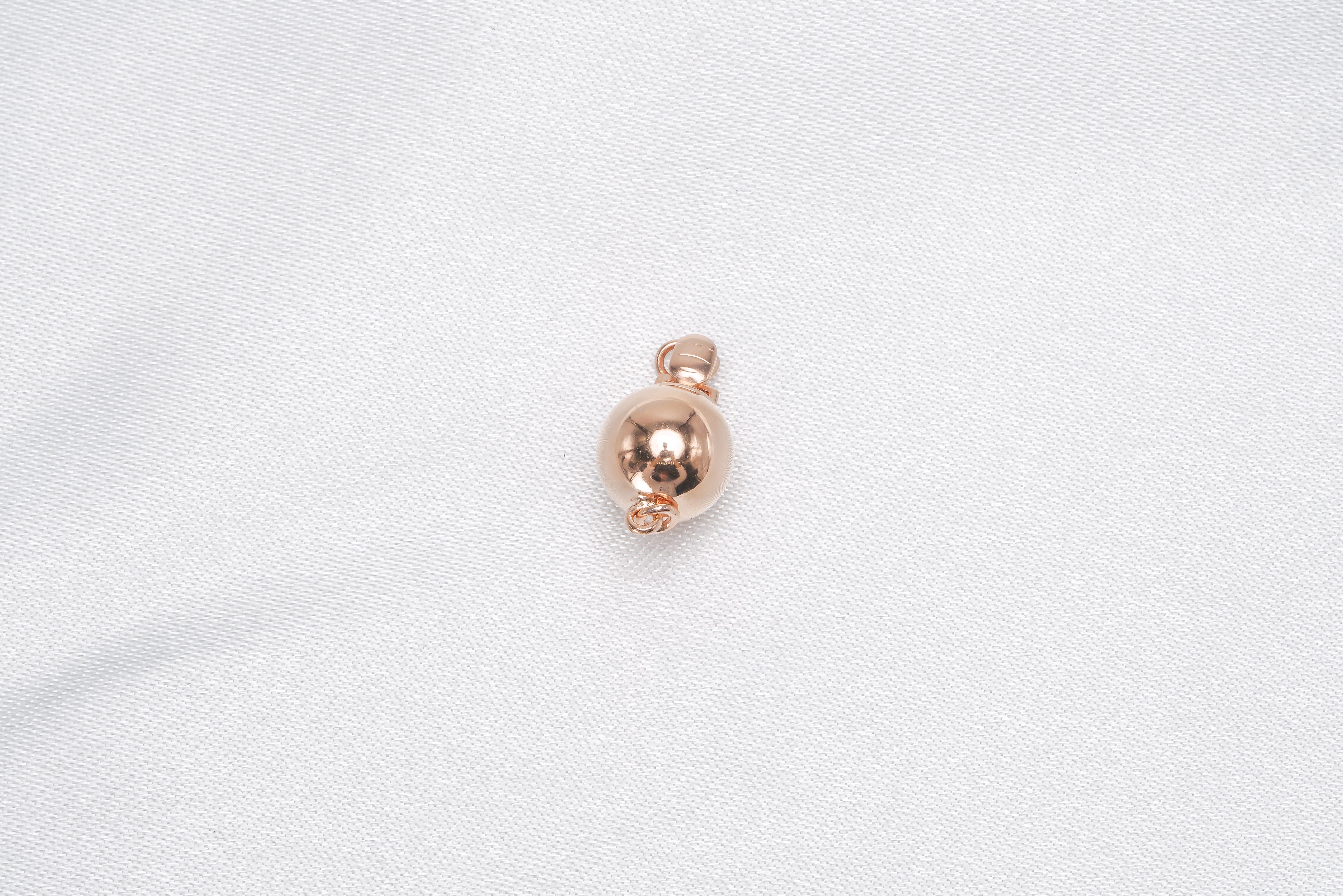 1pcs Rose Gold Ball Claps for Bracelet/Necklace Limited - Loose Pearl jewelry wholesale