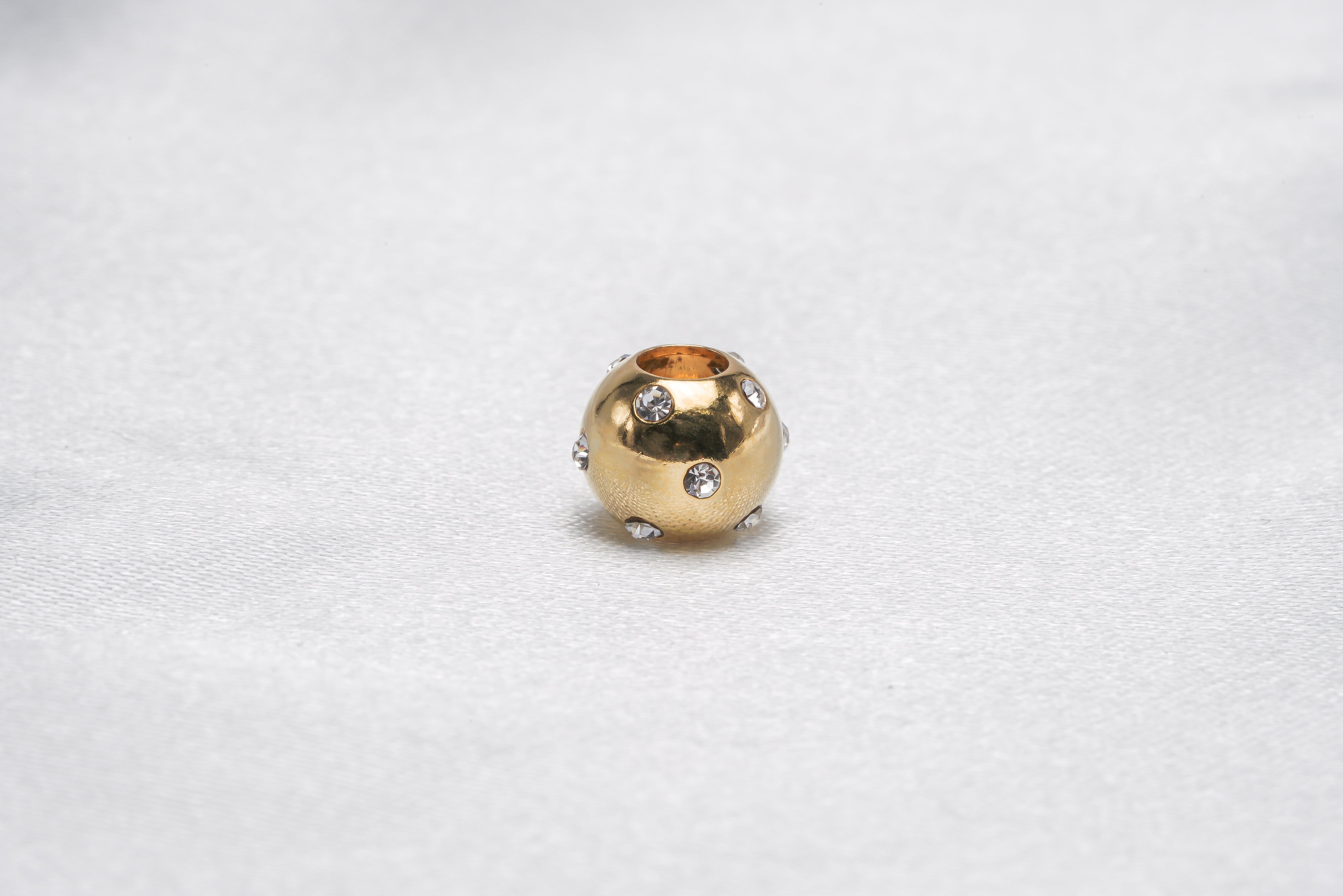 5pcs Gold Plating Bead Spacer for Bracelet/Necklace - Loose Pearl jewelry wholesale