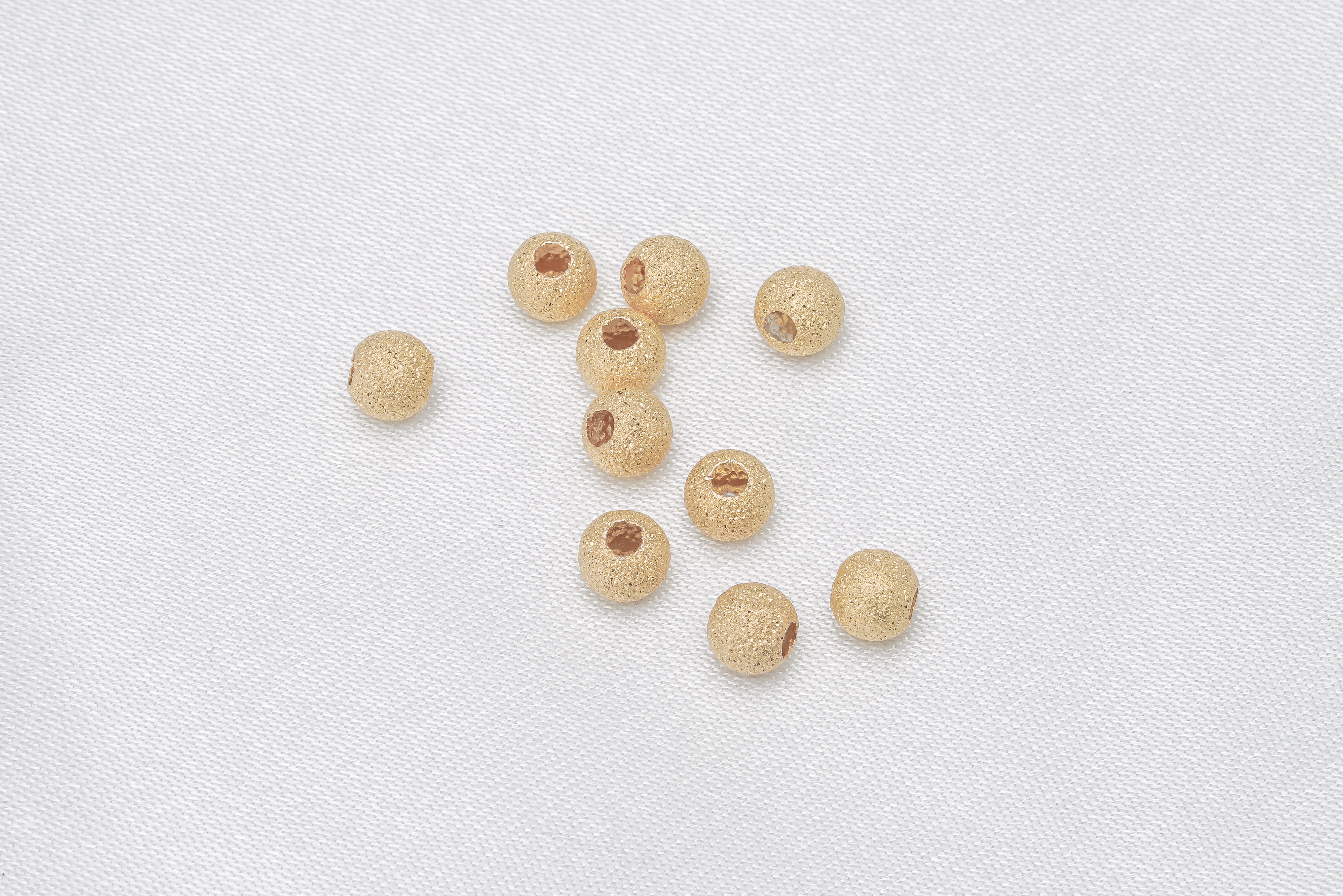 10pcs Gold Plating Pearl Spacer Finding - Loose Pearl jewelry wholesale