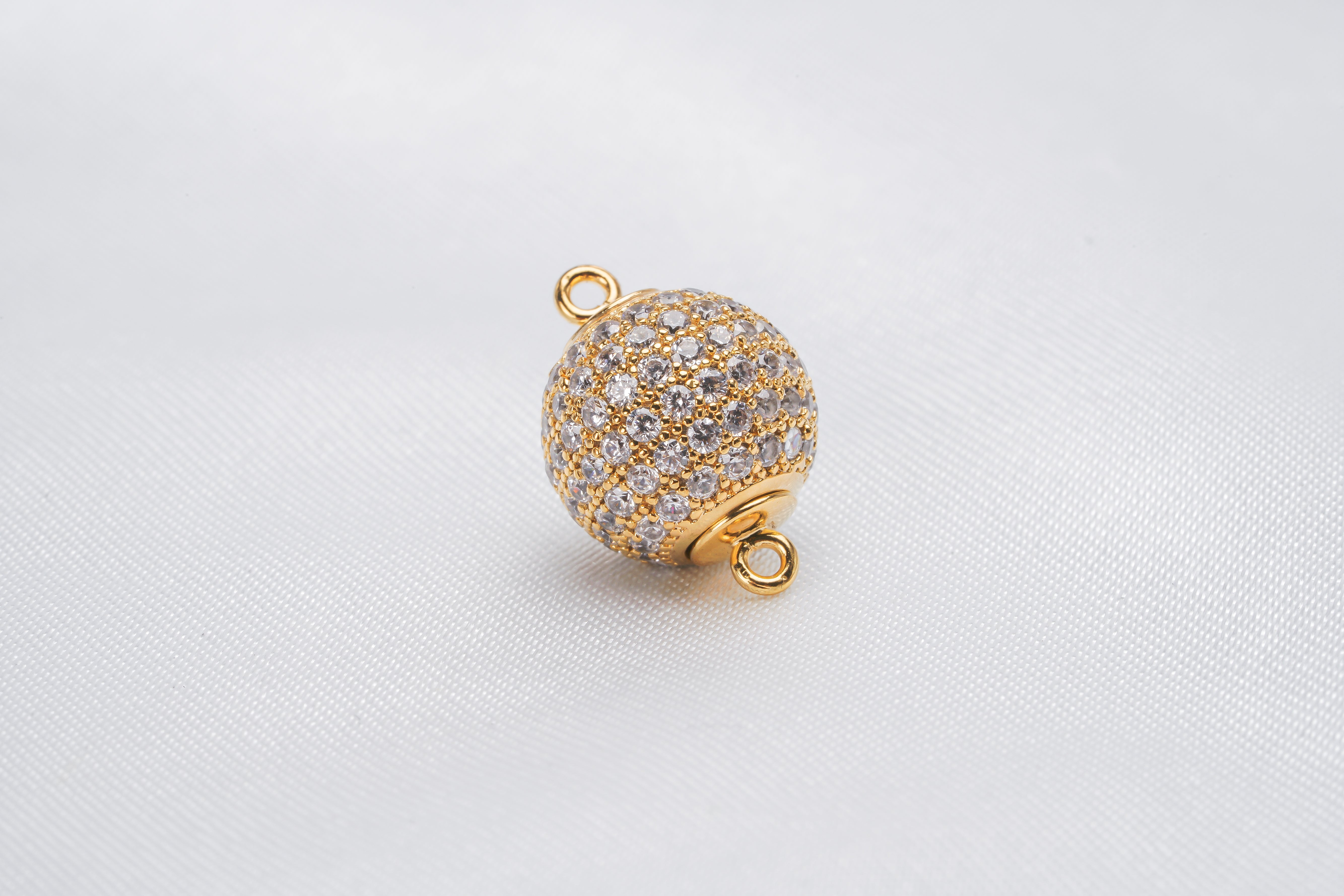 Magnetic Clasp Brass Gold Plating DFK569 - Loose Pearl jewelry wholesale