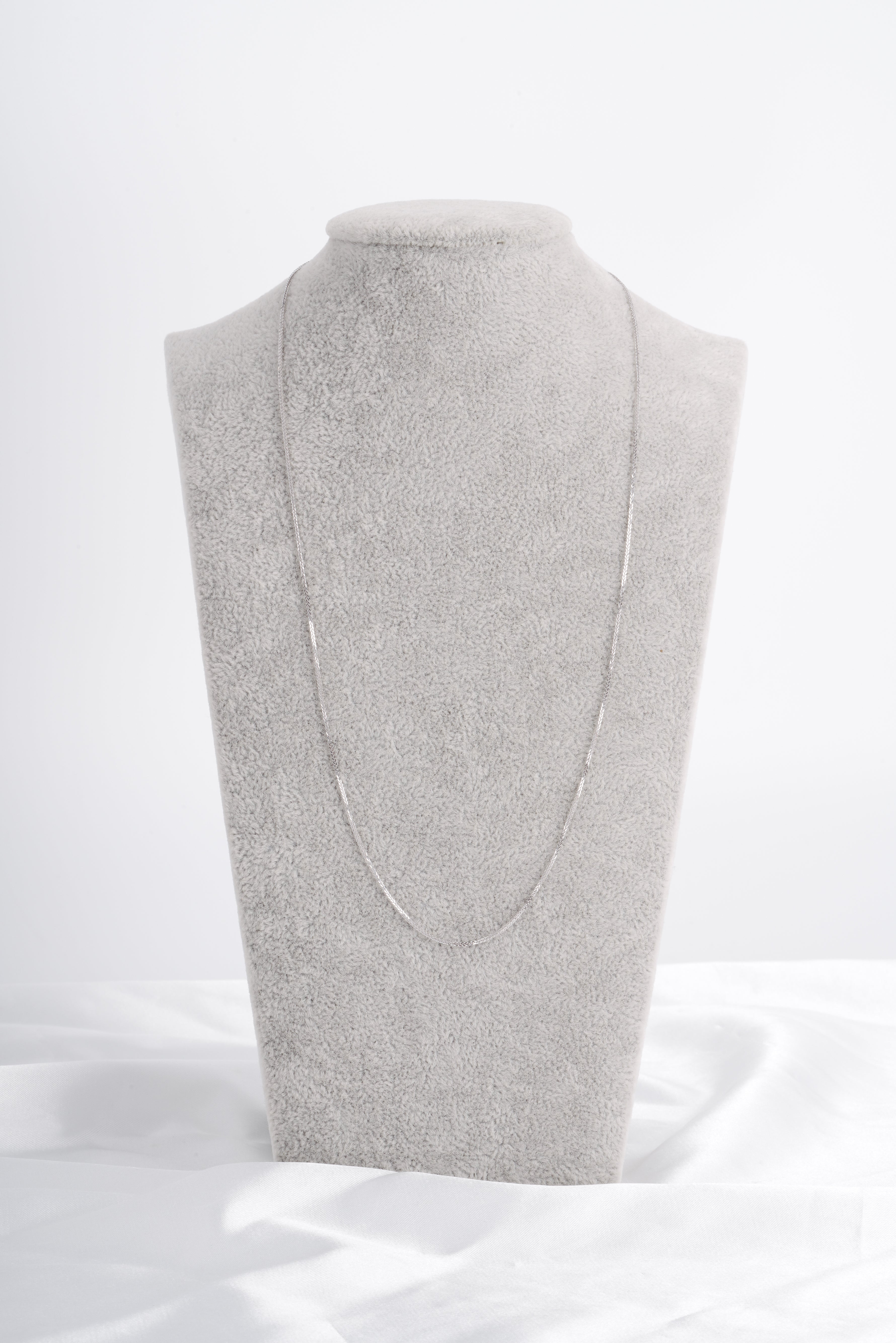 18k gold Chain 0.7mm - Loose Pearl jewelry wholesale