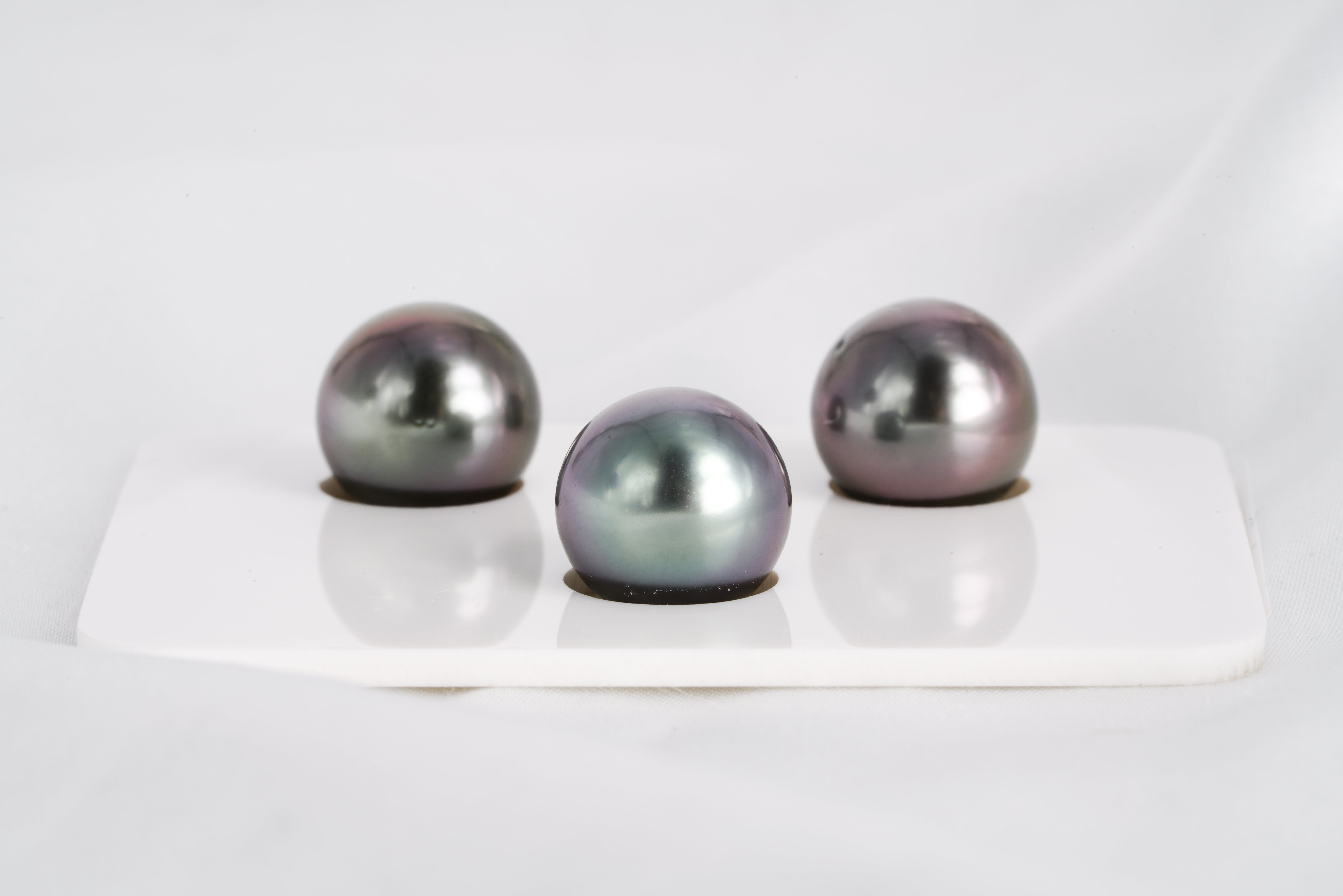 Mix Trio Set - R/SR 11mm AAA quality Tahitian Pearl - Loose Pearl jewelry wholesale