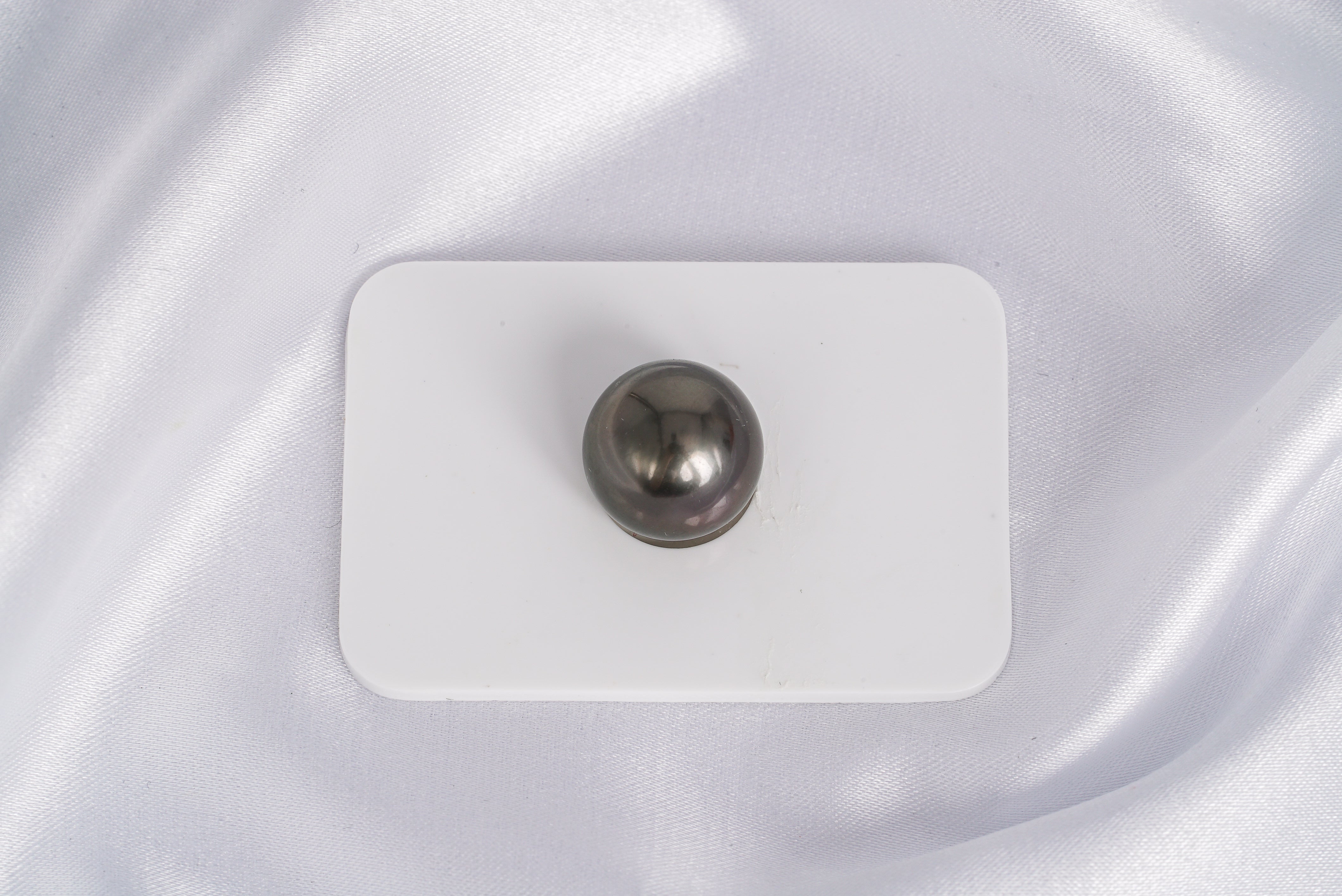 Brown Cherry Single Pearl - Round 13.4mm AAA/AA quality Tahitian Pearl - Loose Pearl jewelry wholesale