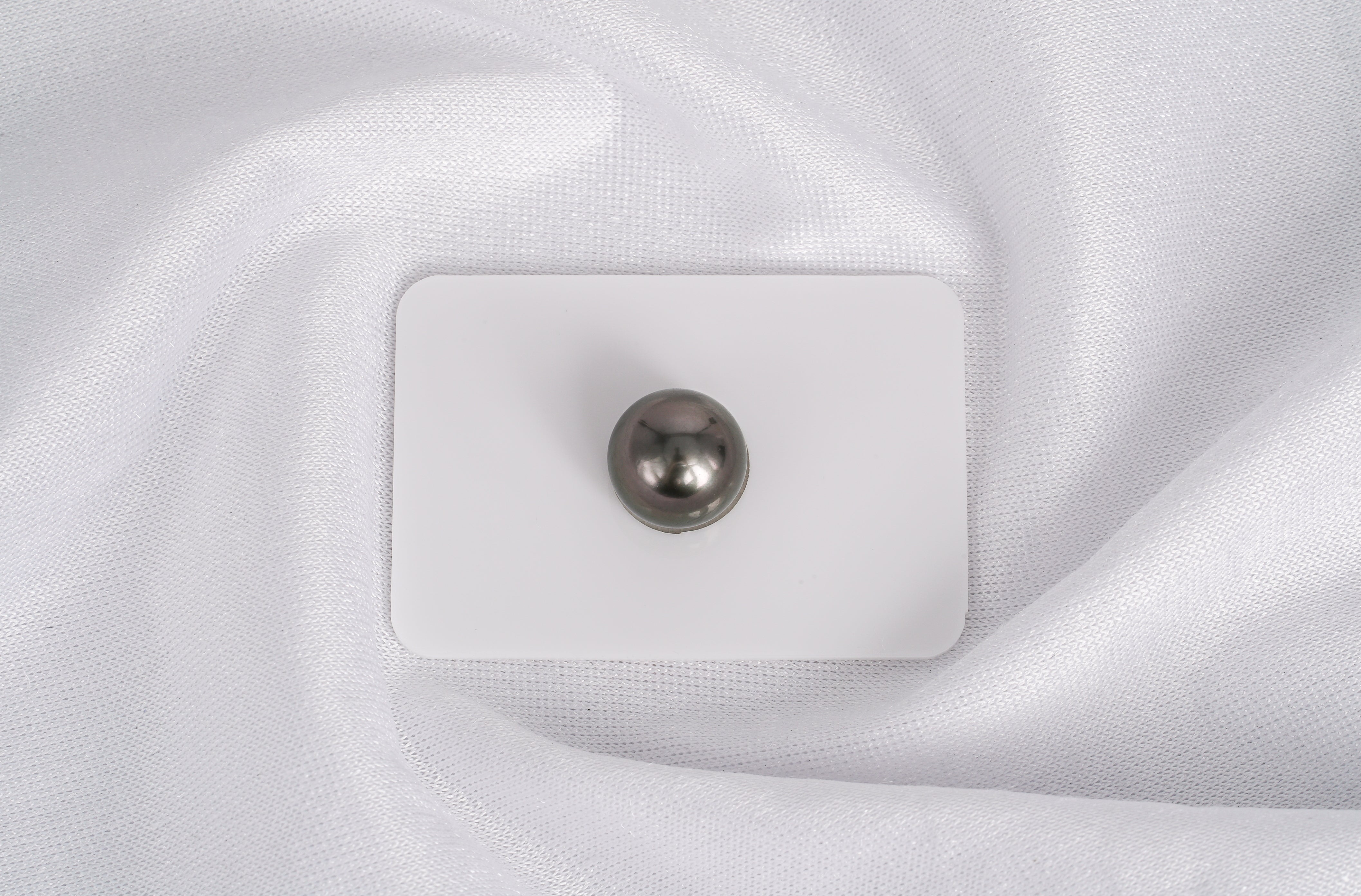 Brown Single Pearl - Round 12.1mm AAA quality Tahitian Pearl - Loose Pearl jewelry wholesale