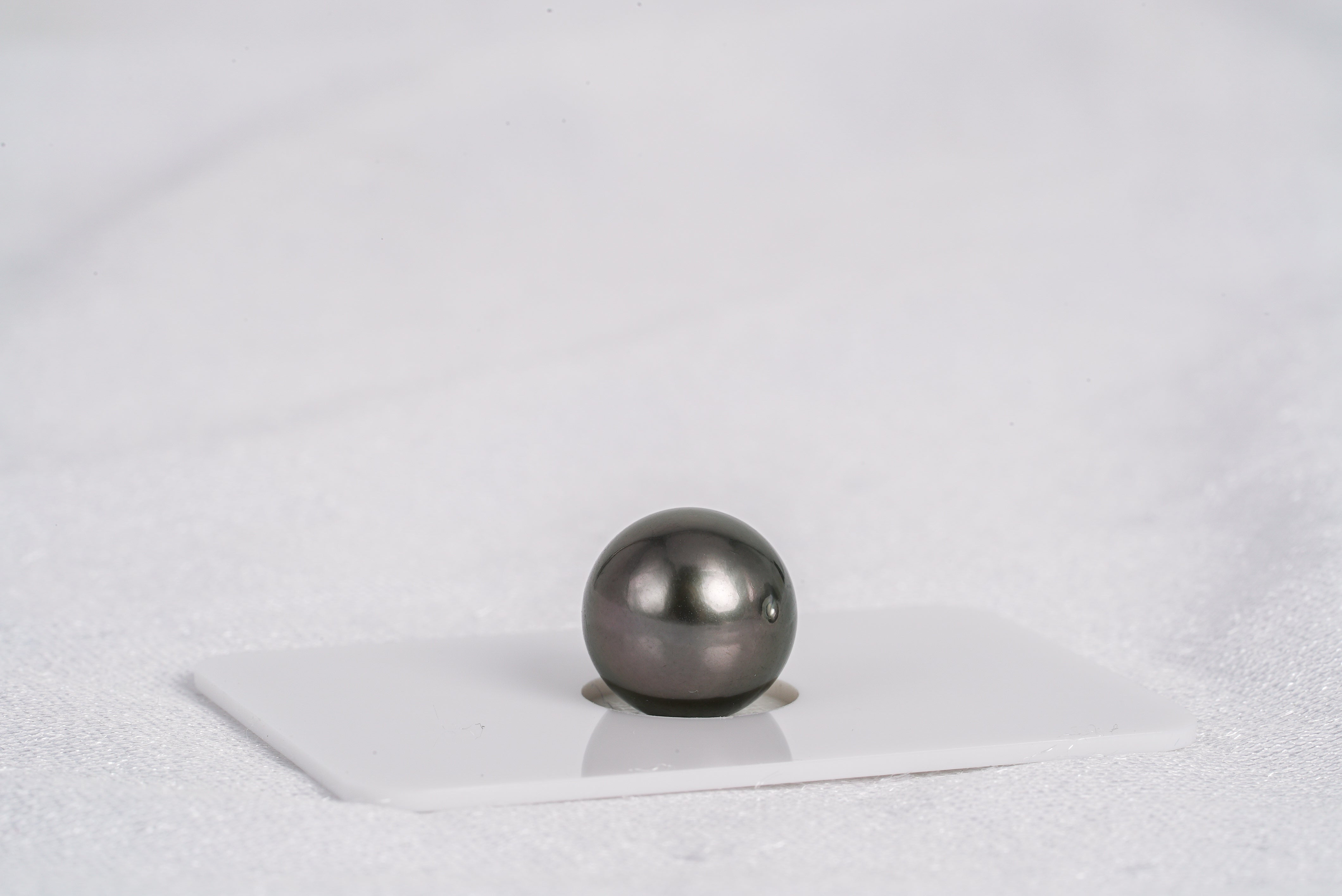 Brown Single Pearl - Round 12.1mm AAA quality Tahitian Pearl - Loose Pearl jewelry wholesale