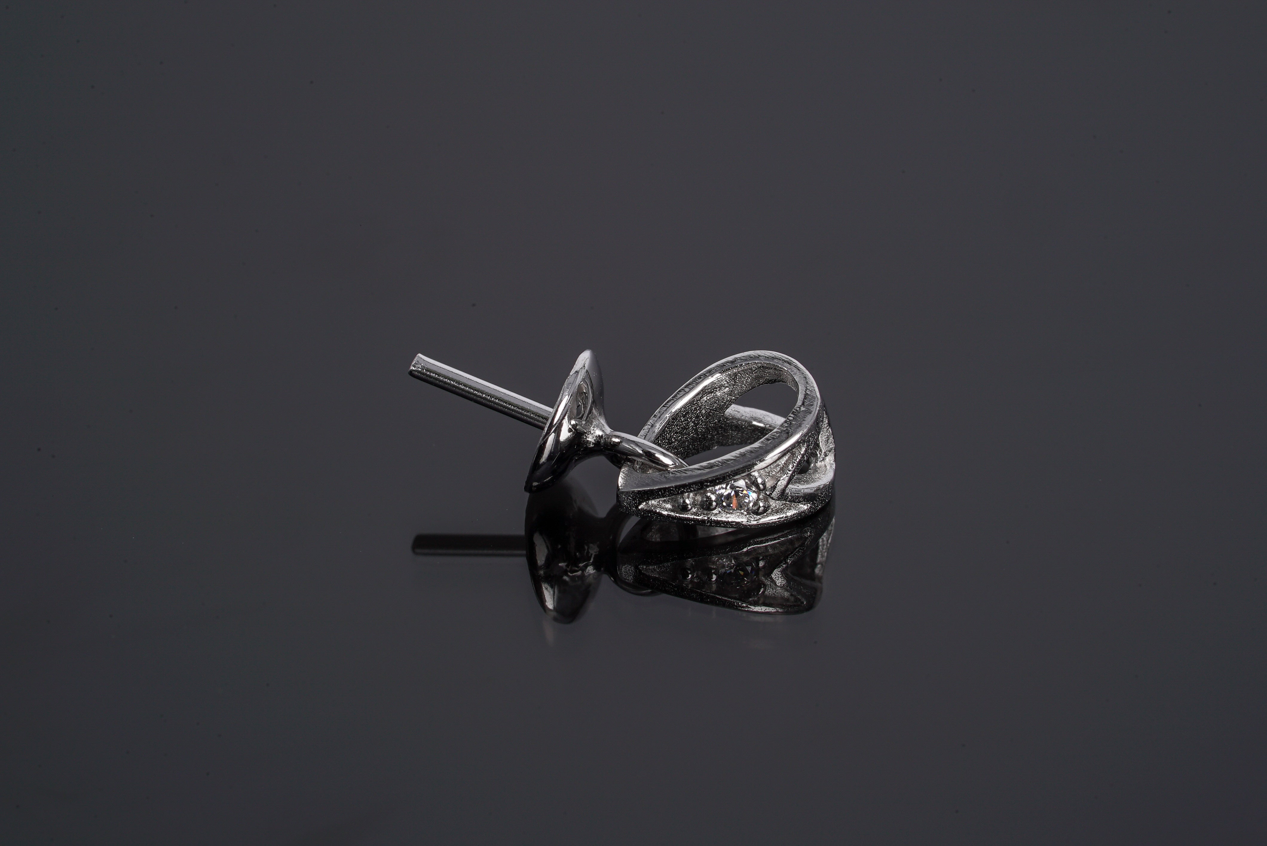Pendant Bail silver Bail - Loose Pearl jewelry wholesale