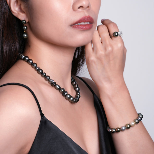 How to wear Tahitian pearls?