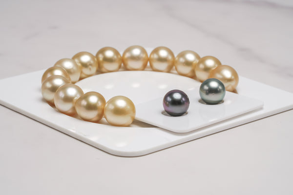 What is the difference between South Sea and Tahitian pearls?