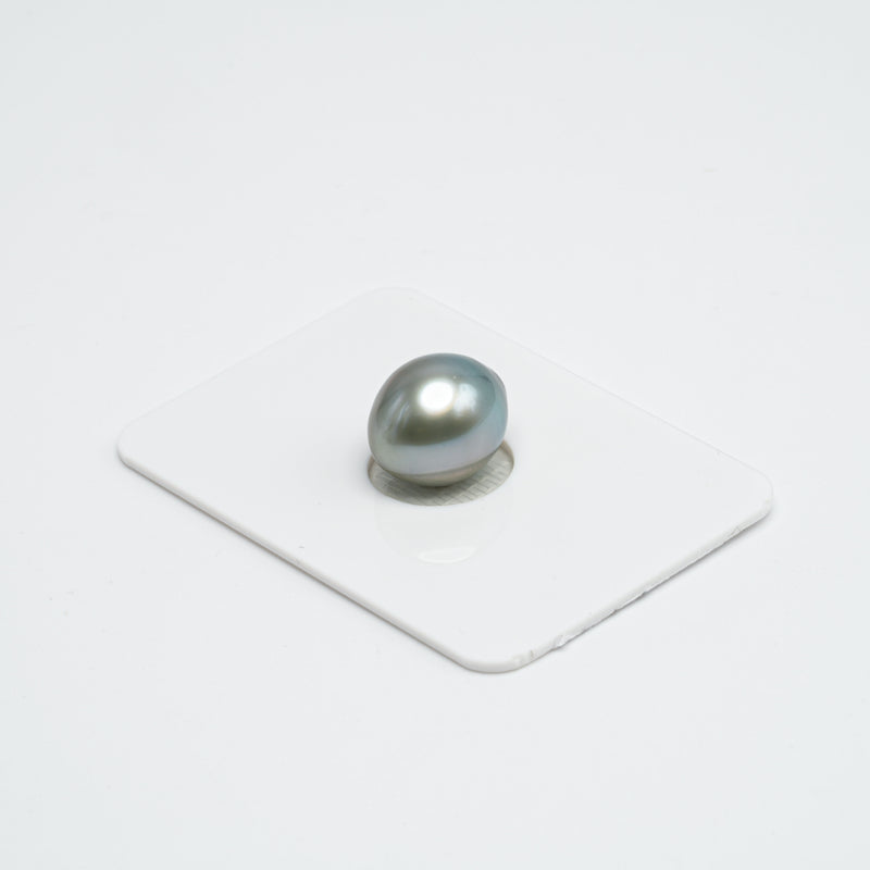 1pcs Light Green 10.9mm - SB AAA Quality Tahitian Pearl Single LP1301