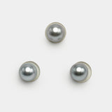 3pcs SILVER 8.8-9.1mm - RSR TOP/AAA Quality Tahitian Pearl Trio Set ER1183
