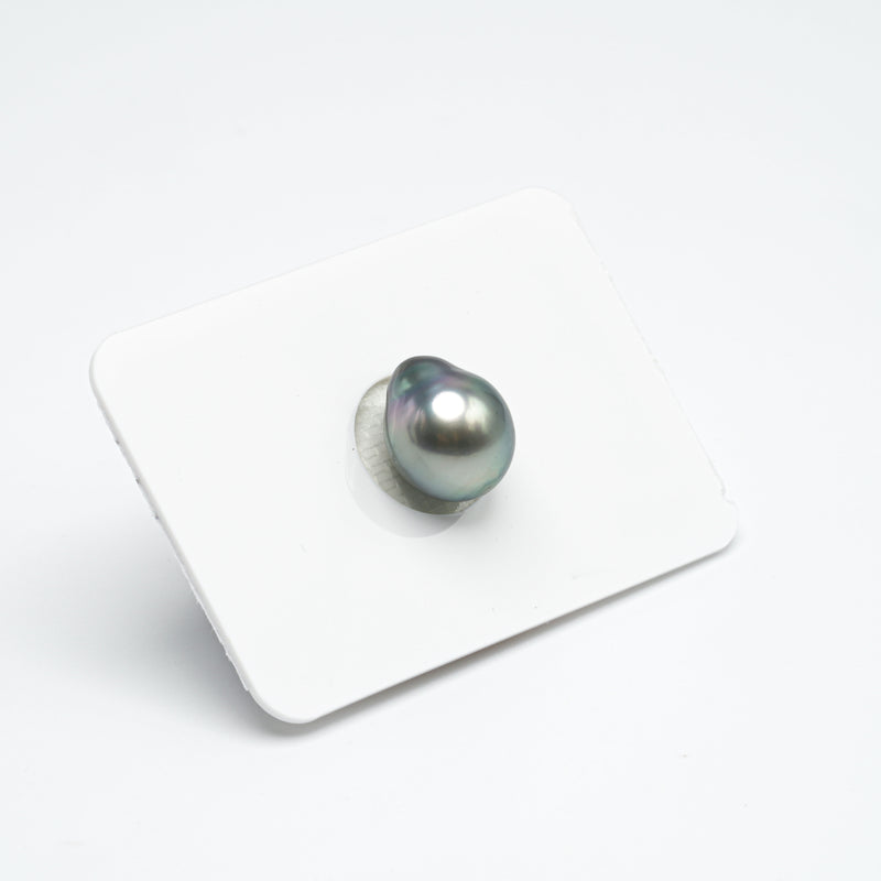 1pcs Light Green 10.1mm - SB TOP Quality Tahitian Pearl Single LP1303
