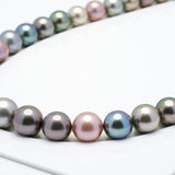 36pcs "EXTREMELY RARE" High Luster 11-13mm - RSR AAA/AA Quality Edison X Tahiti Pearl Necklace NL1200