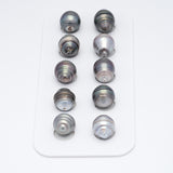 10pcs Mix 11.1-11.9mm - CL A Quality Tahitian Pearl Pack LP1549