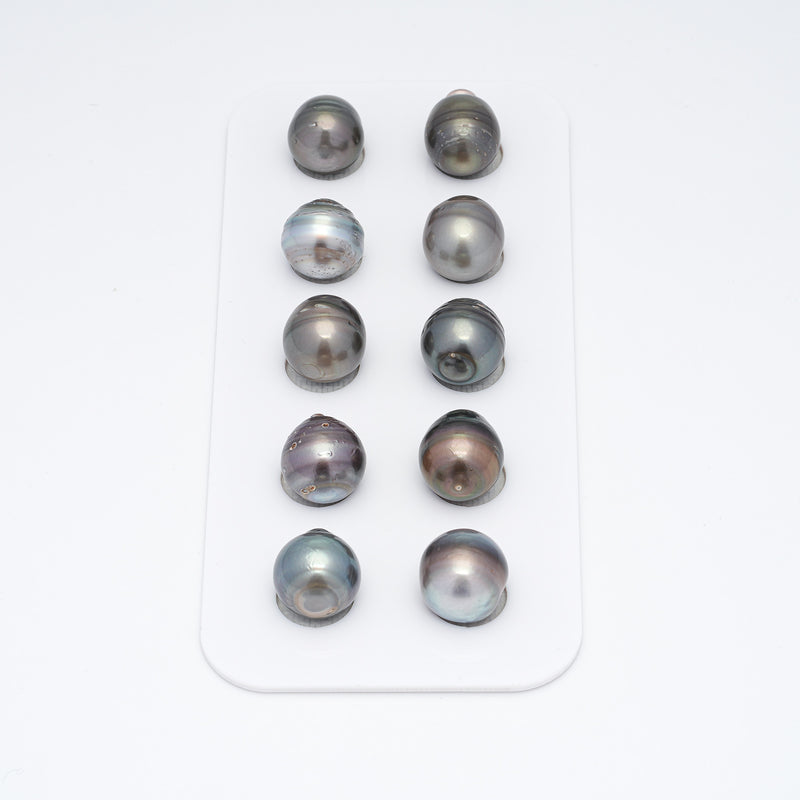 10pcs Mix 11-11.7mm - CL A Quality Tahitian Pearl Pack LP1553