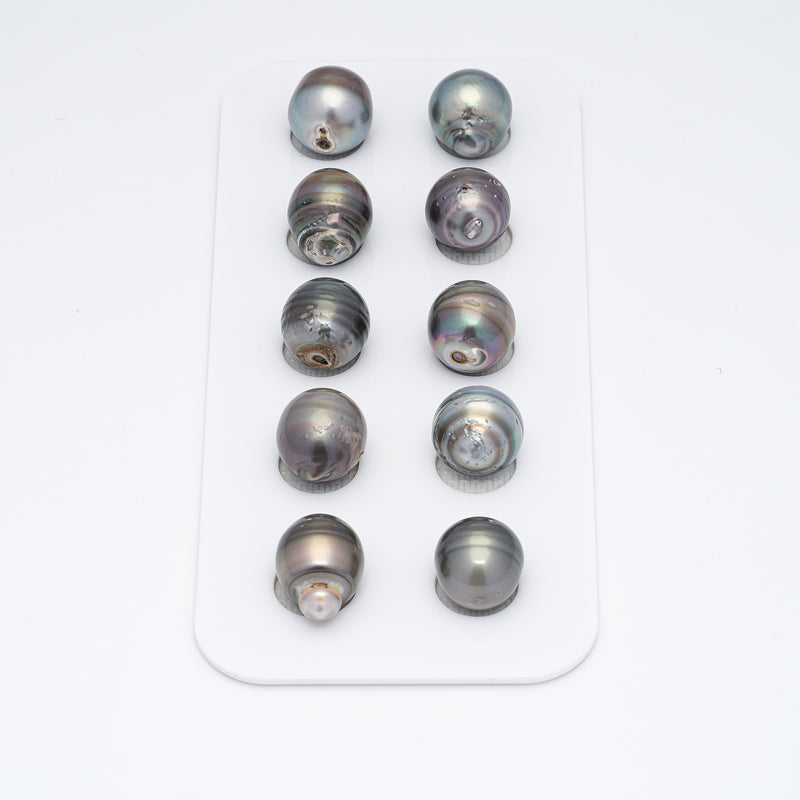 10pcs Mix 11-11.7mm - CL A Quality Tahitian Pearl Pack LP1553