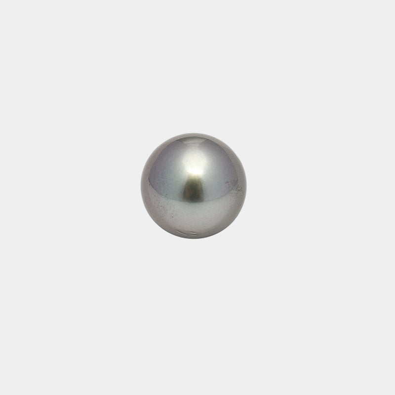 1pcs "High Luster" Gray 13mm - RSR AAA Quality Tahitian Pearl Single LP1570 A101