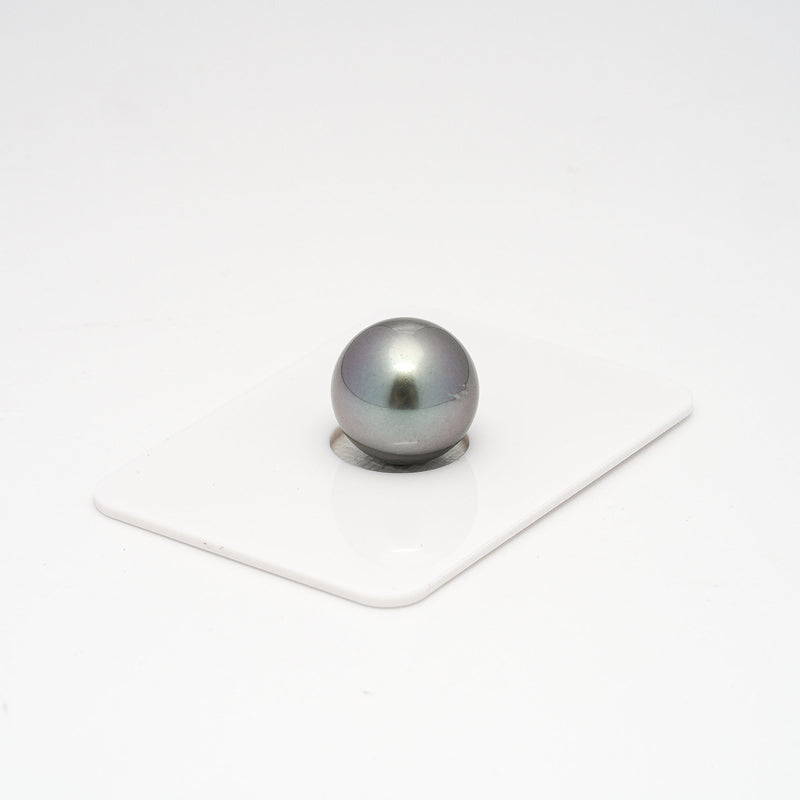 1pcs "High Luster" Gray 13mm - RSR AAA Quality Tahitian Pearl Single LP1570 A101