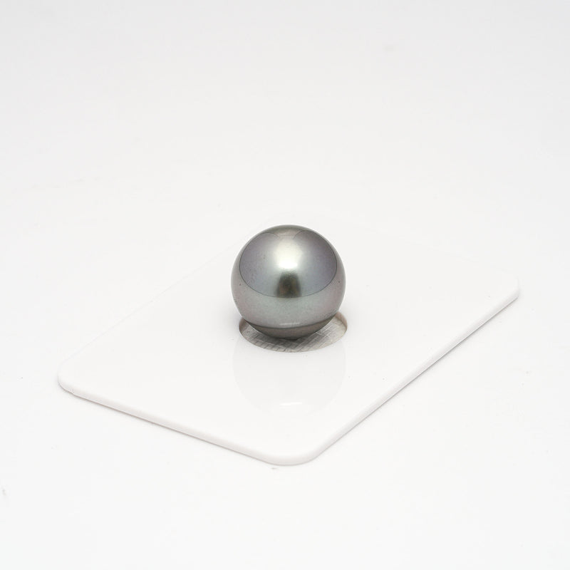 1pcs "High Luster" Gray 13mm - RSR AAA Quality Tahitian Pearl Single LP1570 A101