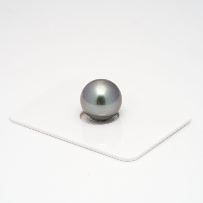 1pcs "High Luster" Gray 13mm - RSR AAA Quality Tahitian Pearl Single LP1570 A101