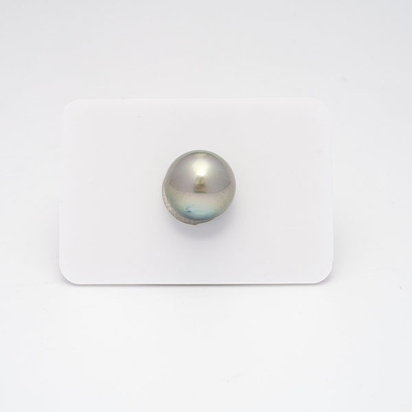 1pcs Light Green 12.7mm - NR AAA/AA Quality Tahitian Pearl Single LP1567