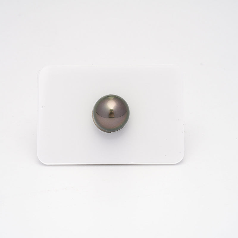 1pcs Green Brown 12.1mm - SR AAA/AA Quality Tahitian Pearl Single LP1561