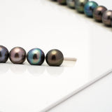 50pcs Multicolor 8-9mm - SR/NR AA/AAA Quality Tahitian Pearl Necklace NL1208