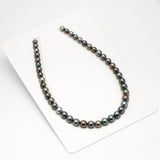 44pcs Multicolor 7-11mm - RSR AA/AAA Quality Tahitian Pearl Necklace NL1213 A87