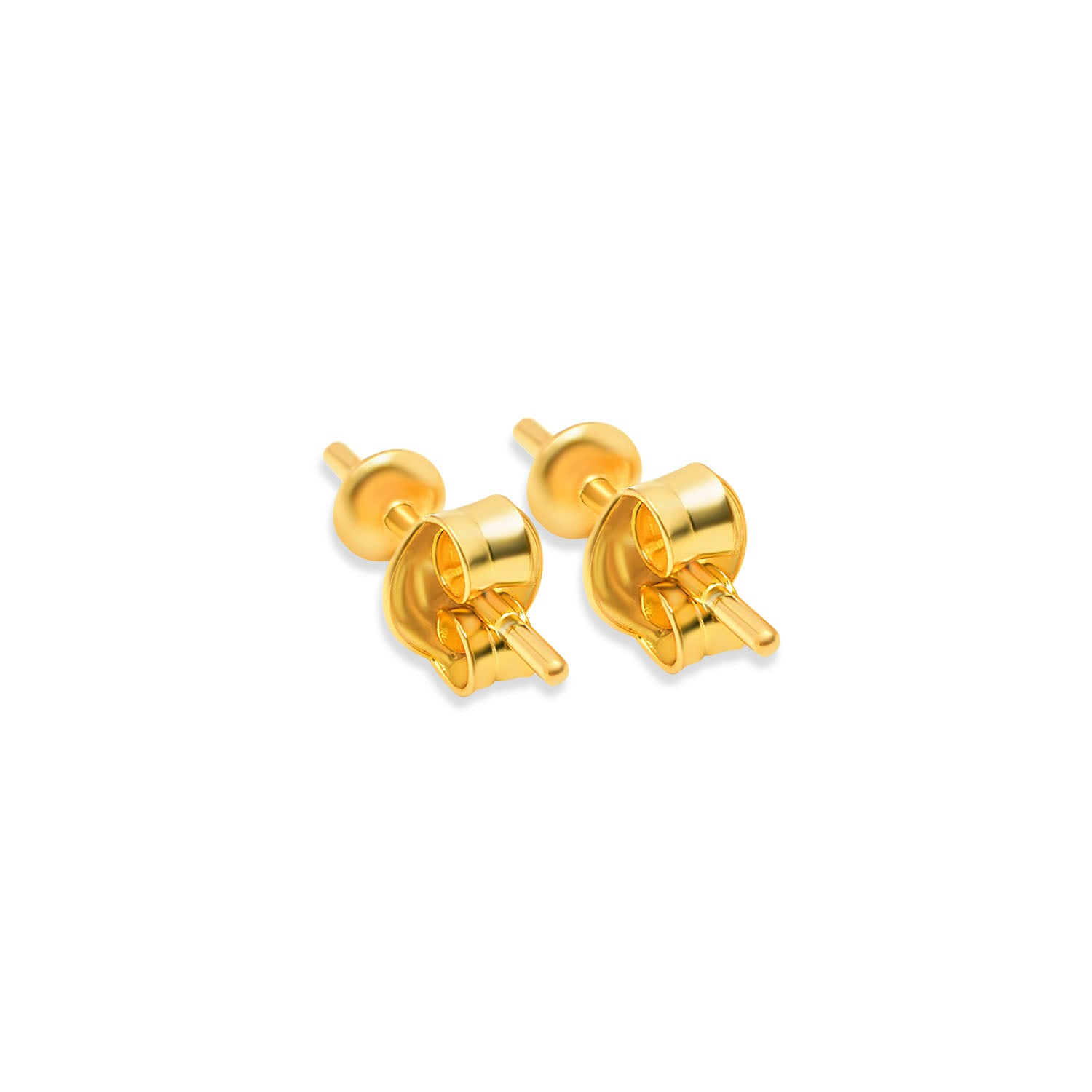 Stud Earring Bails 925 Silver for Pearl SC24/SC24G
