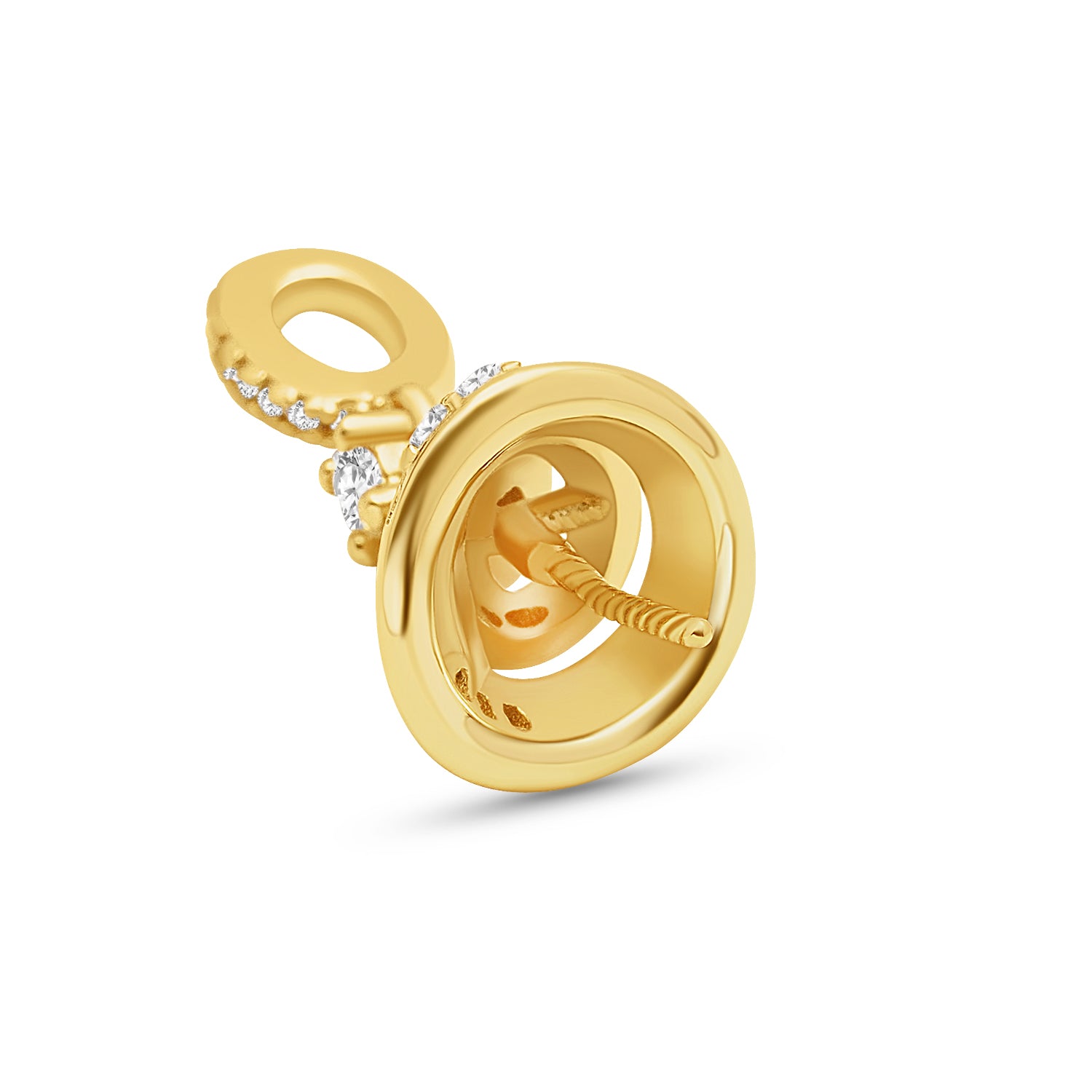 Pendant Clasps 925 Silver for pearl SC78