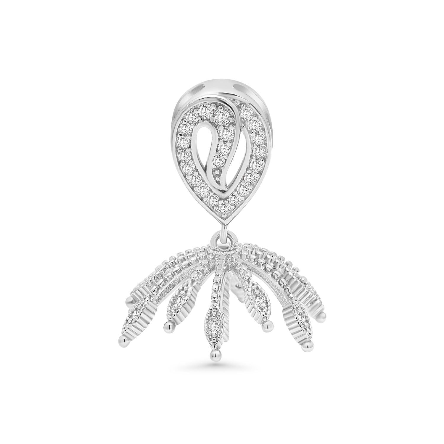 Pendant Clasps 925 Silver for pearl SC76/SC76G